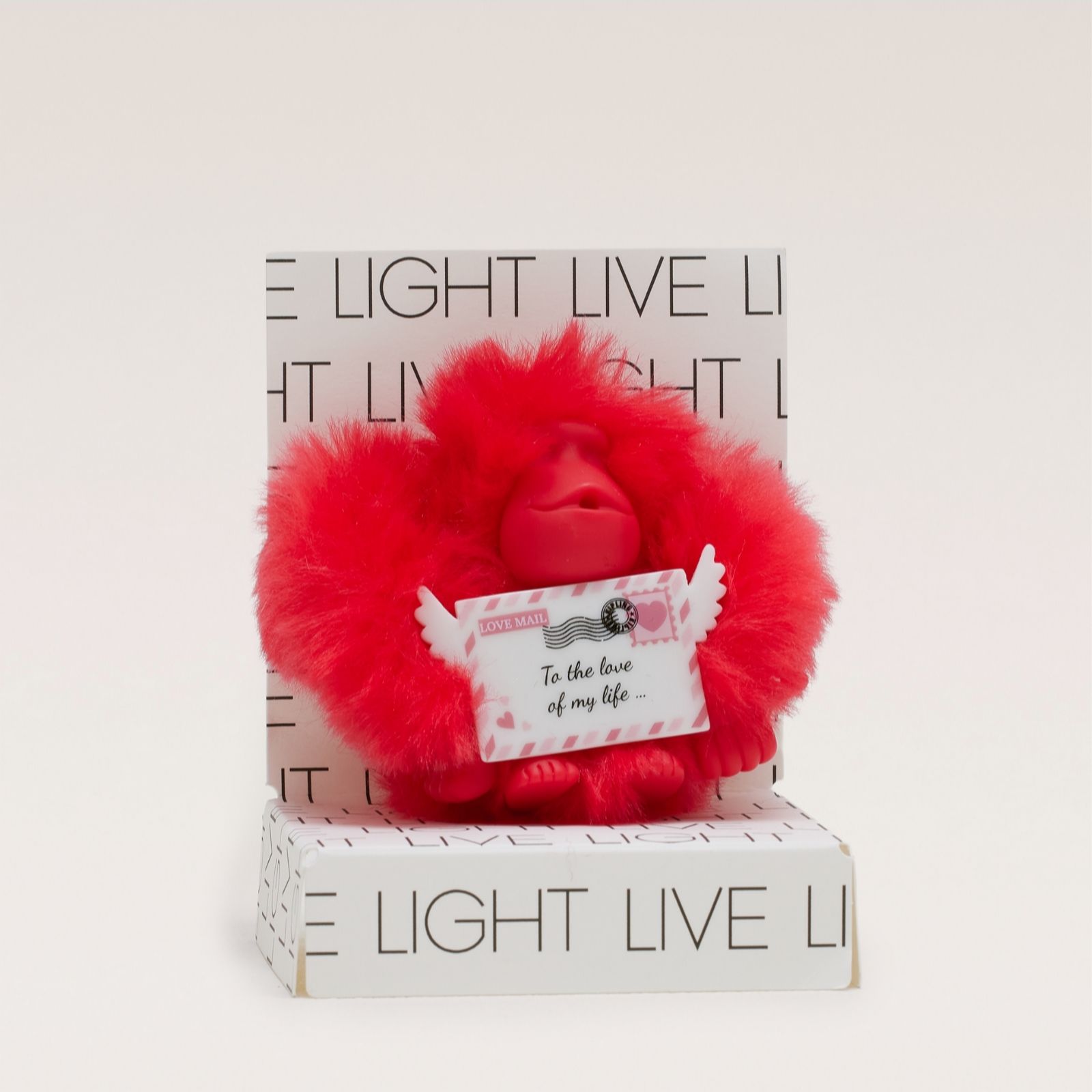 Kipling Letter Red 72% Acrylic, 28% Polyester