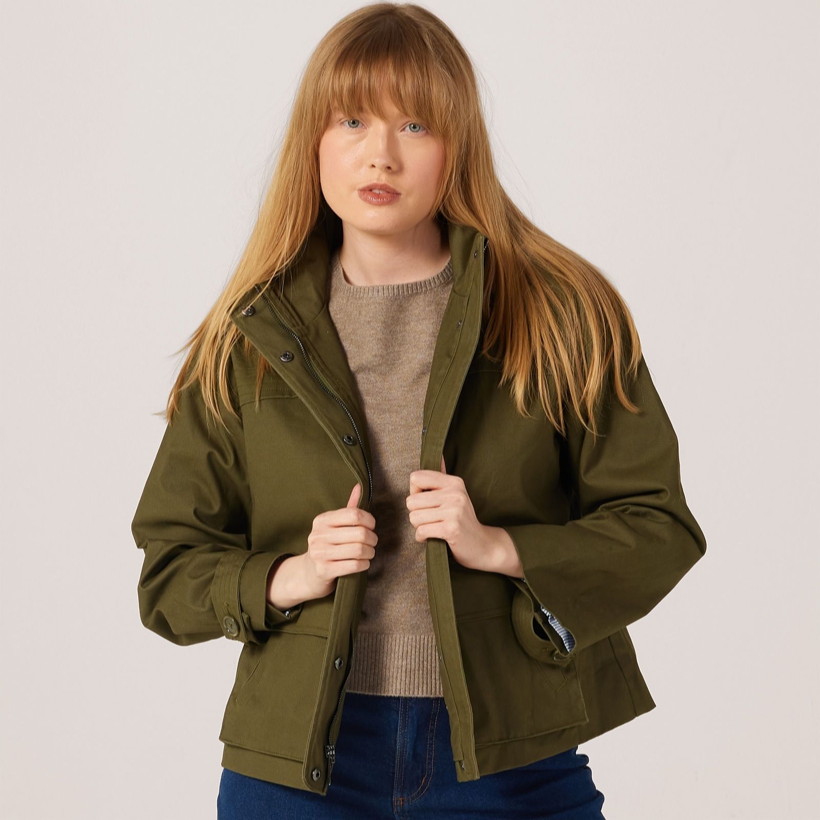 Ben De Lisi Khaki Utility Jacket