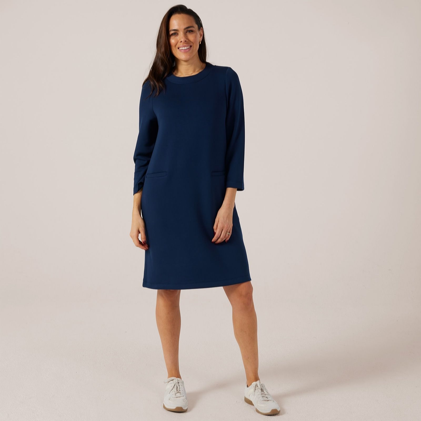Masai Copenhagen Black Noldine Super Soft Neoprene Dress