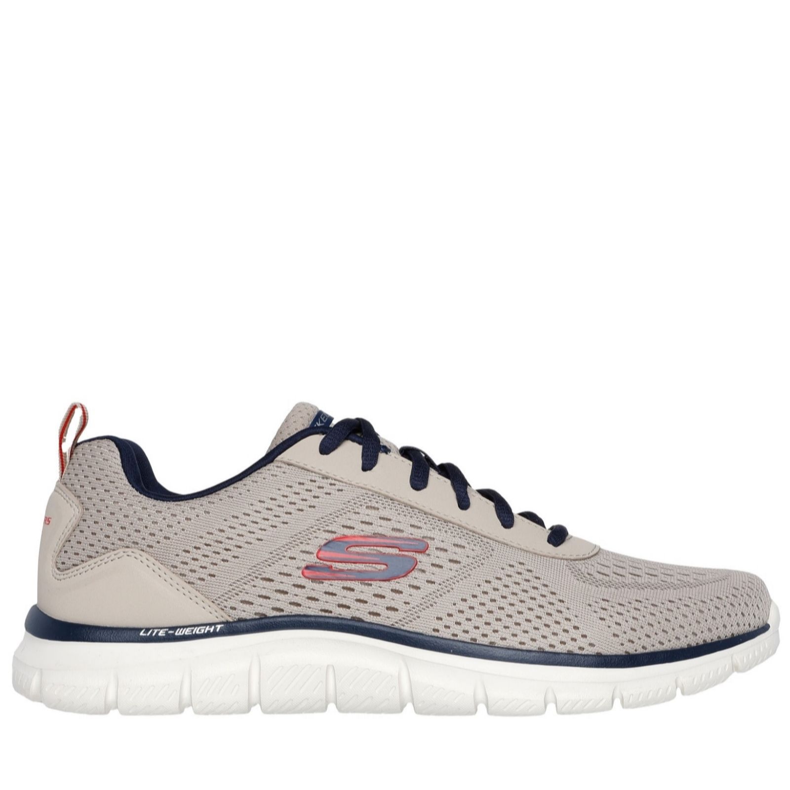Skechers Men's Taupe Track Leshur Trainers