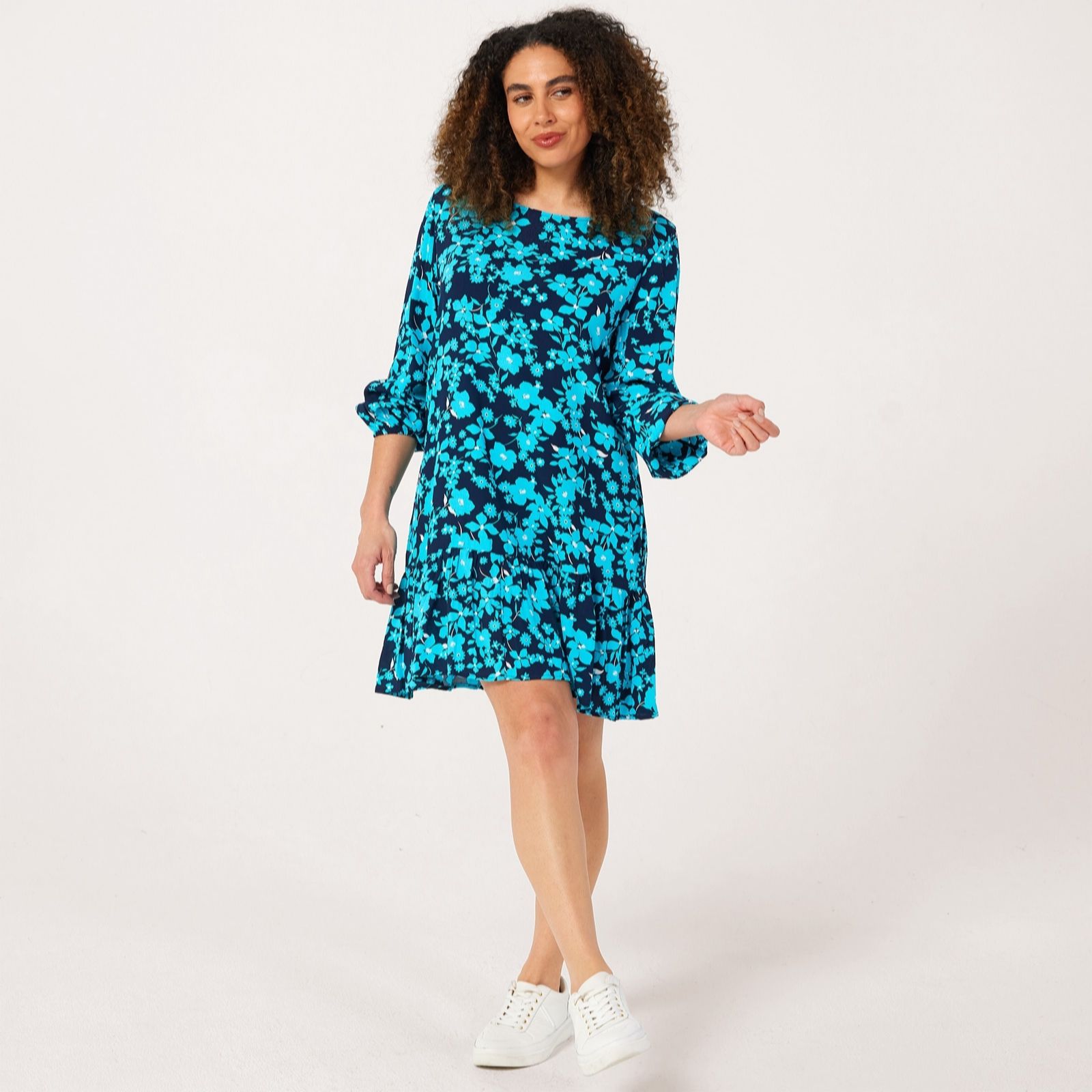 Dannii Minogue Tiered hem mini Dress Petite