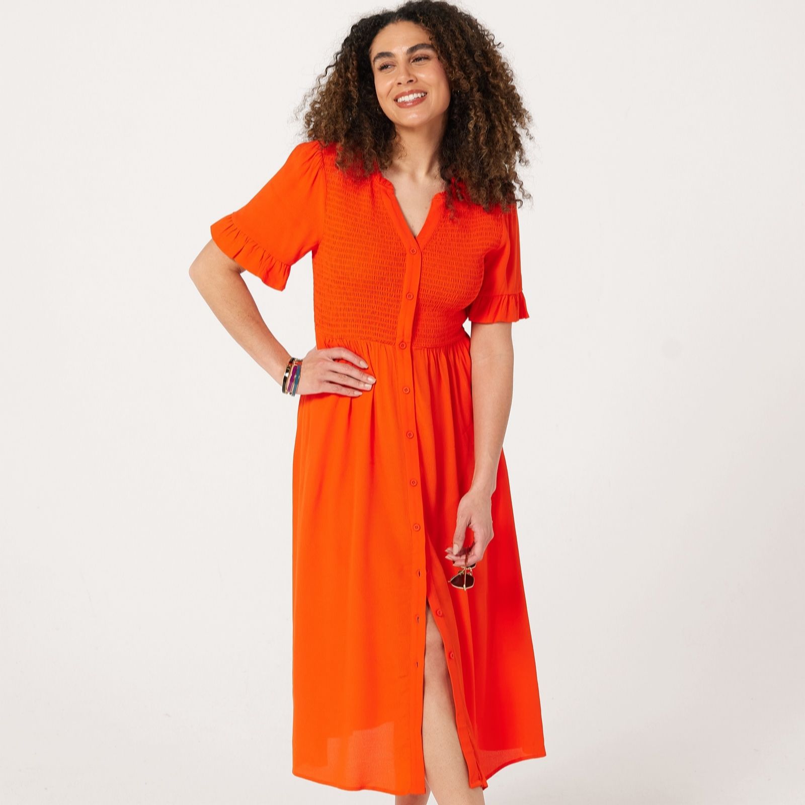 Dannii Minogue Shirred Dress Standard