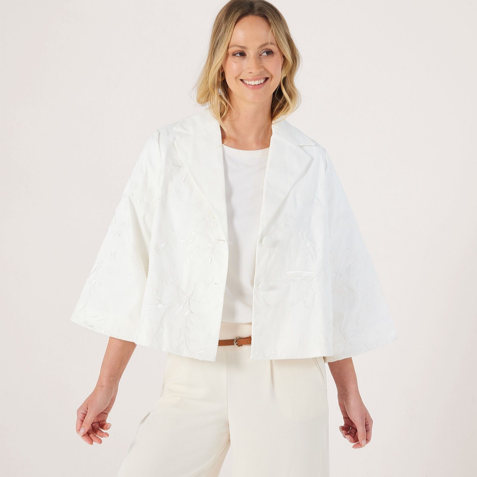 Marlawynne Cloud Collection Embellished Twill Jacket