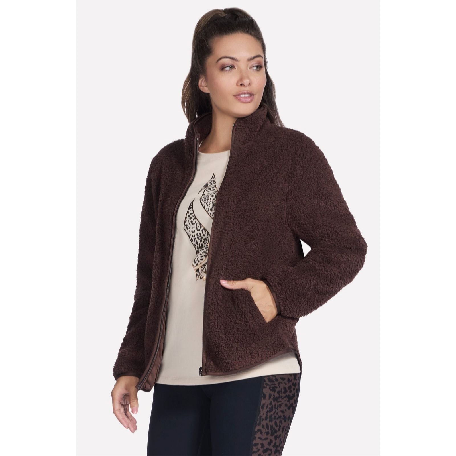 Skechers Apparel Skech Sherpa Jacket women's