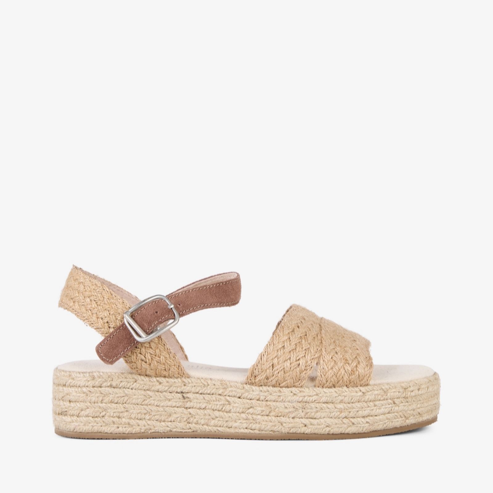 Emu Australia Natural Emu Mackenzie Organic Cotton Memory Foam Espadrille