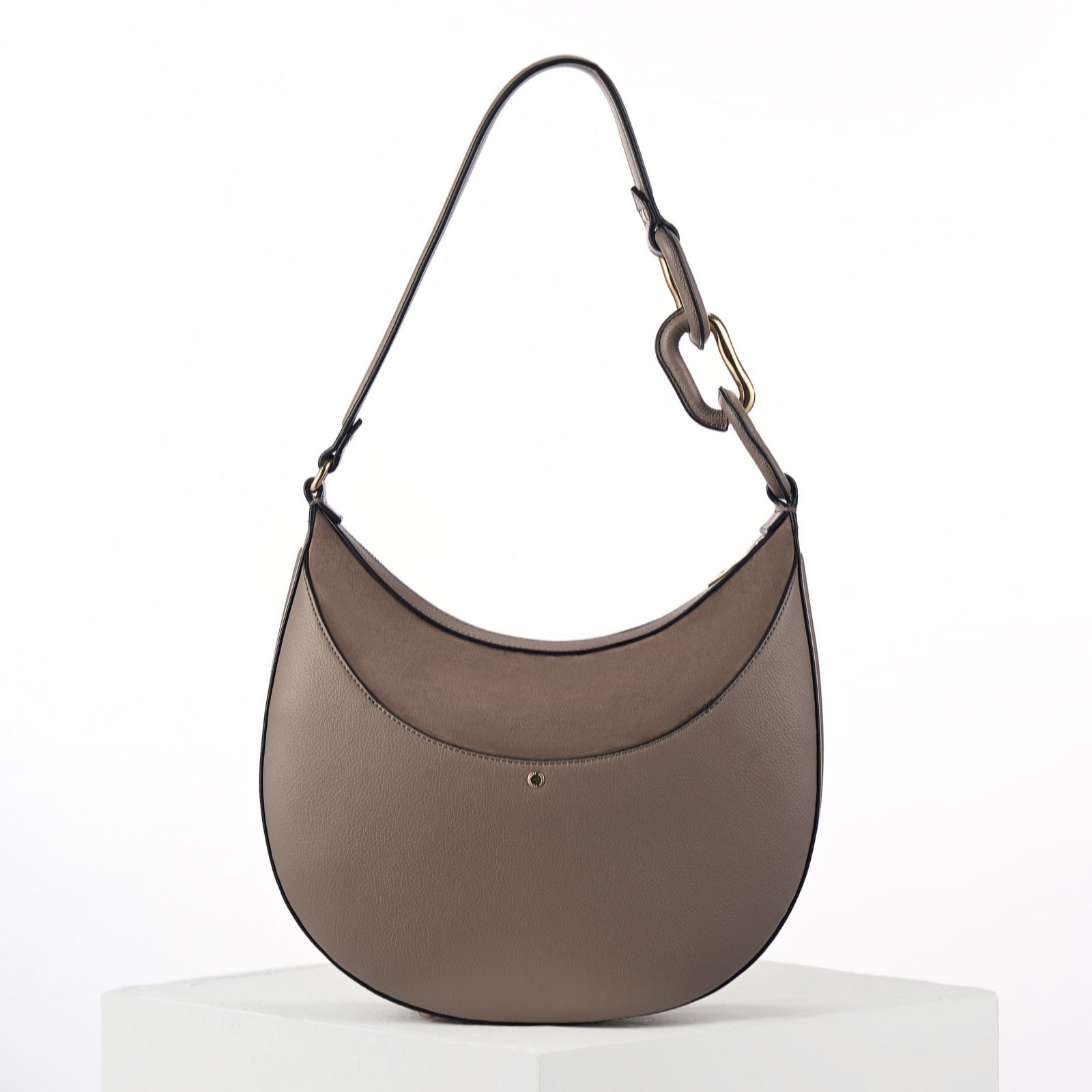 Luella Grey Black Thelma Scoop Hobo