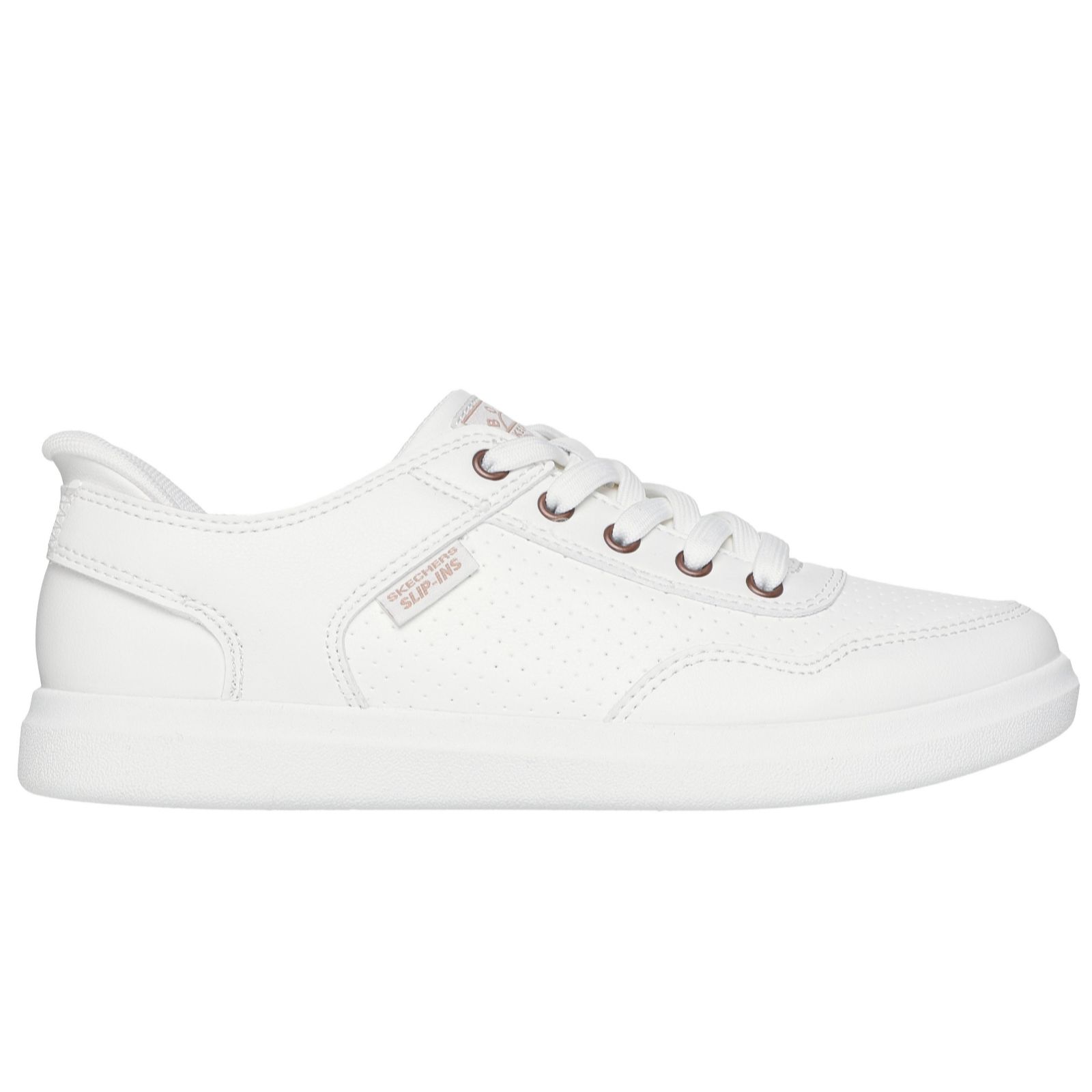 Skechers Black Bobs D'vine So Flattered Slip-Ins Trainer