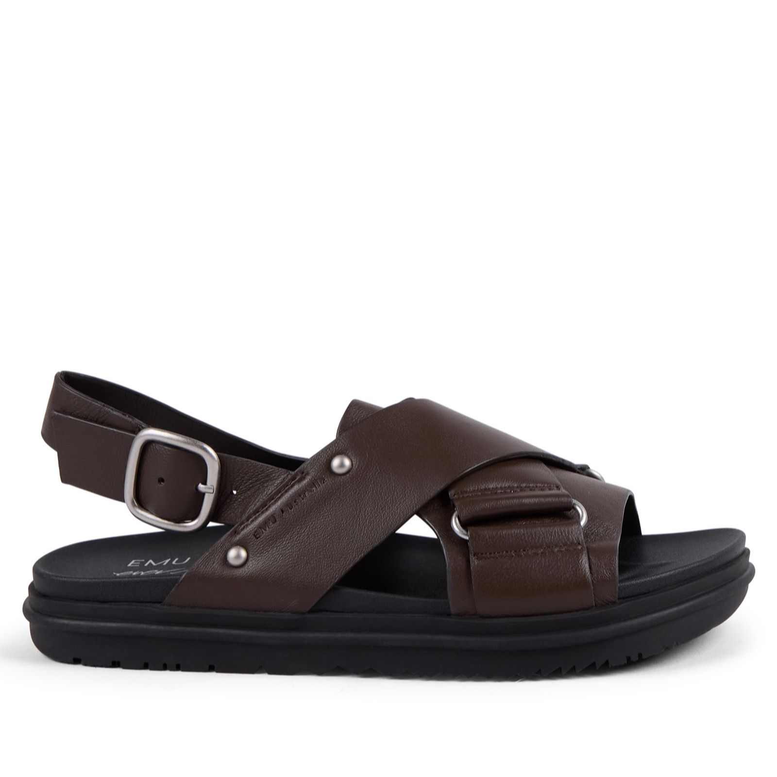 Emu Australia Black Emu Faye Sandal