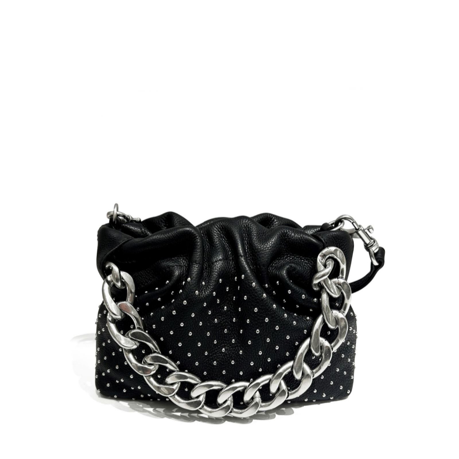 Aimee Kestenberg Microstuds Chain Handheld Cross-Body Bag