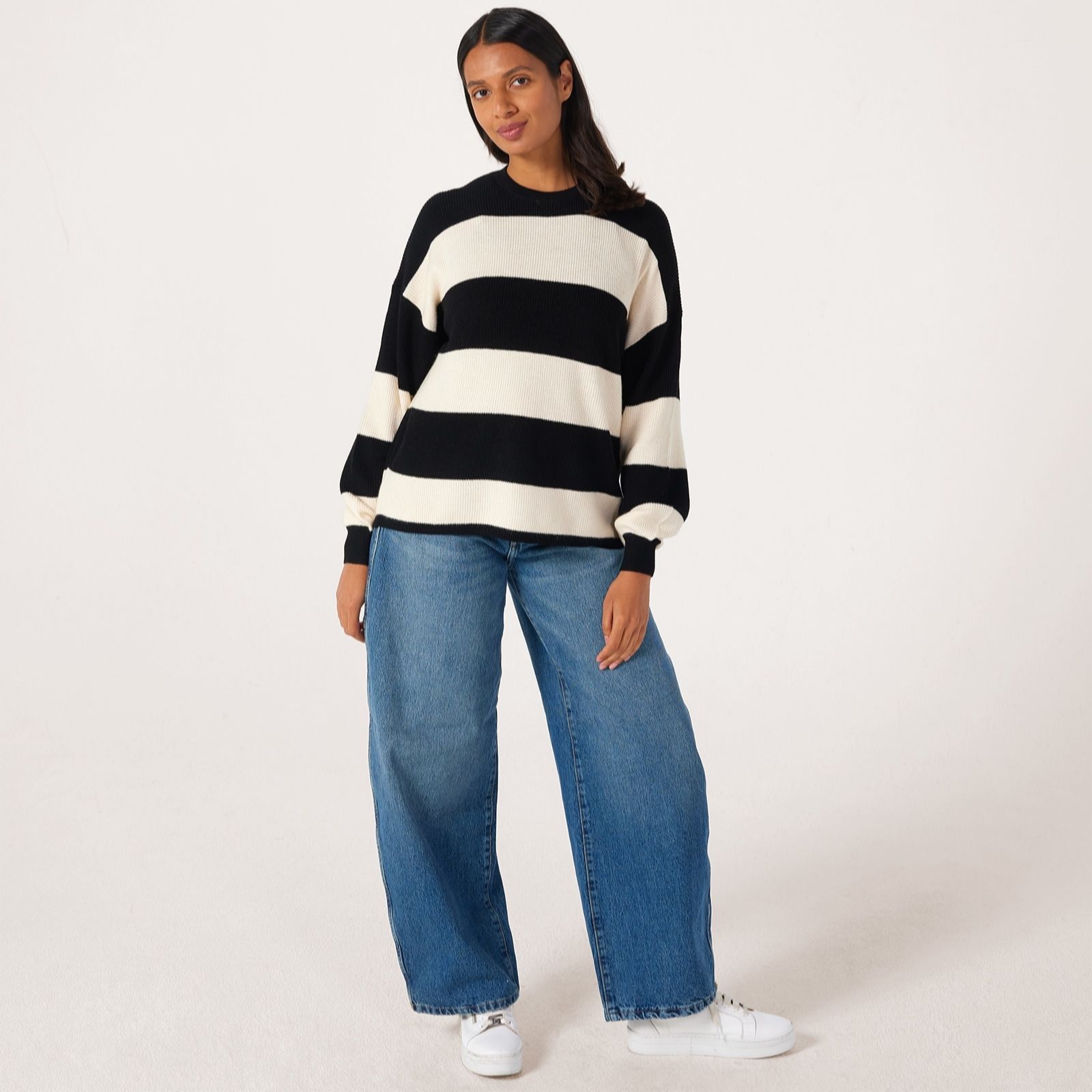 Only Women's Violet Round Neck Sweater Latia - Image 2