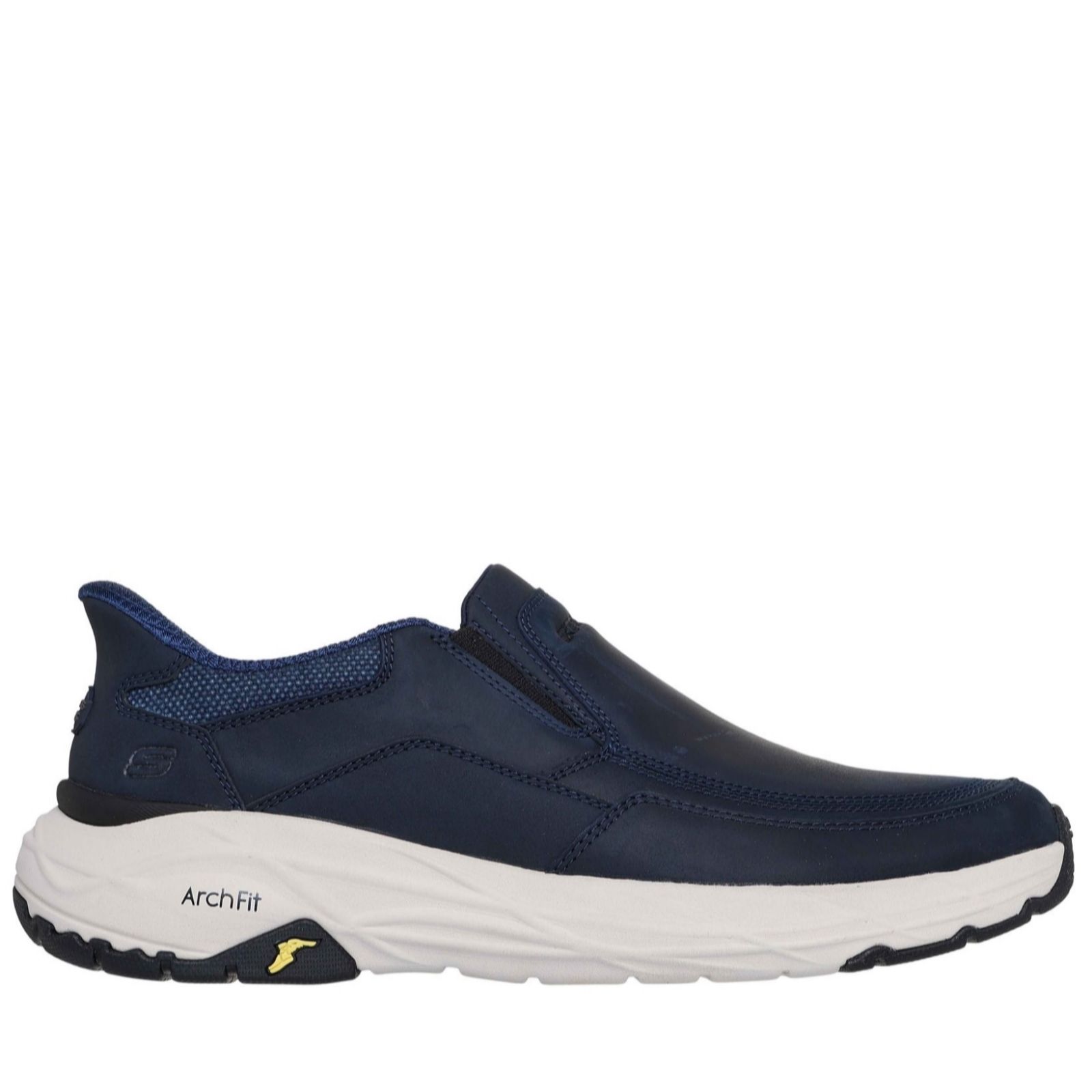 Skechers Men Arch Fit Maverick Shoes in Navy | Size: 12