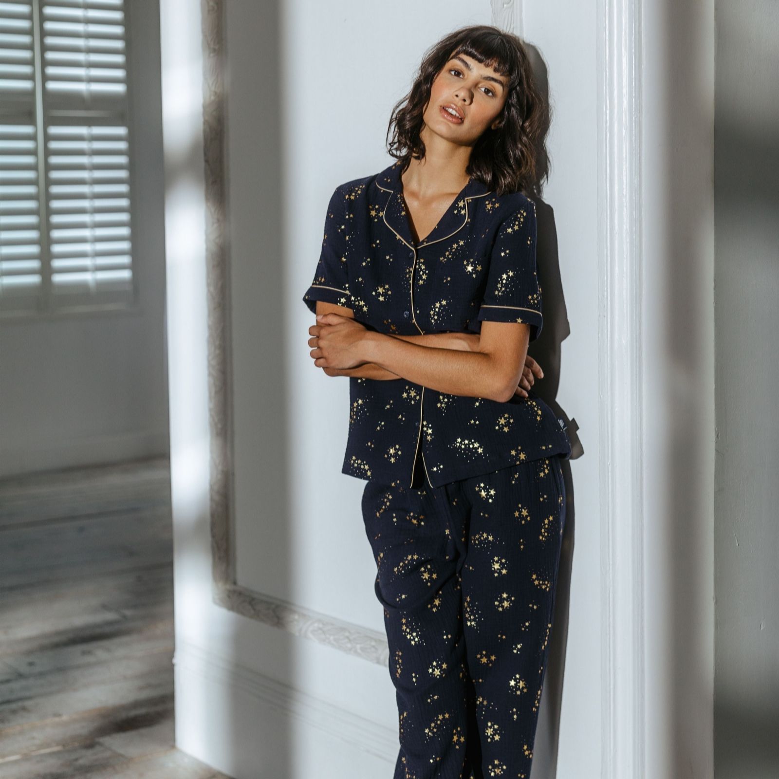 Chelsea Peers Cheesecloth PJ Set