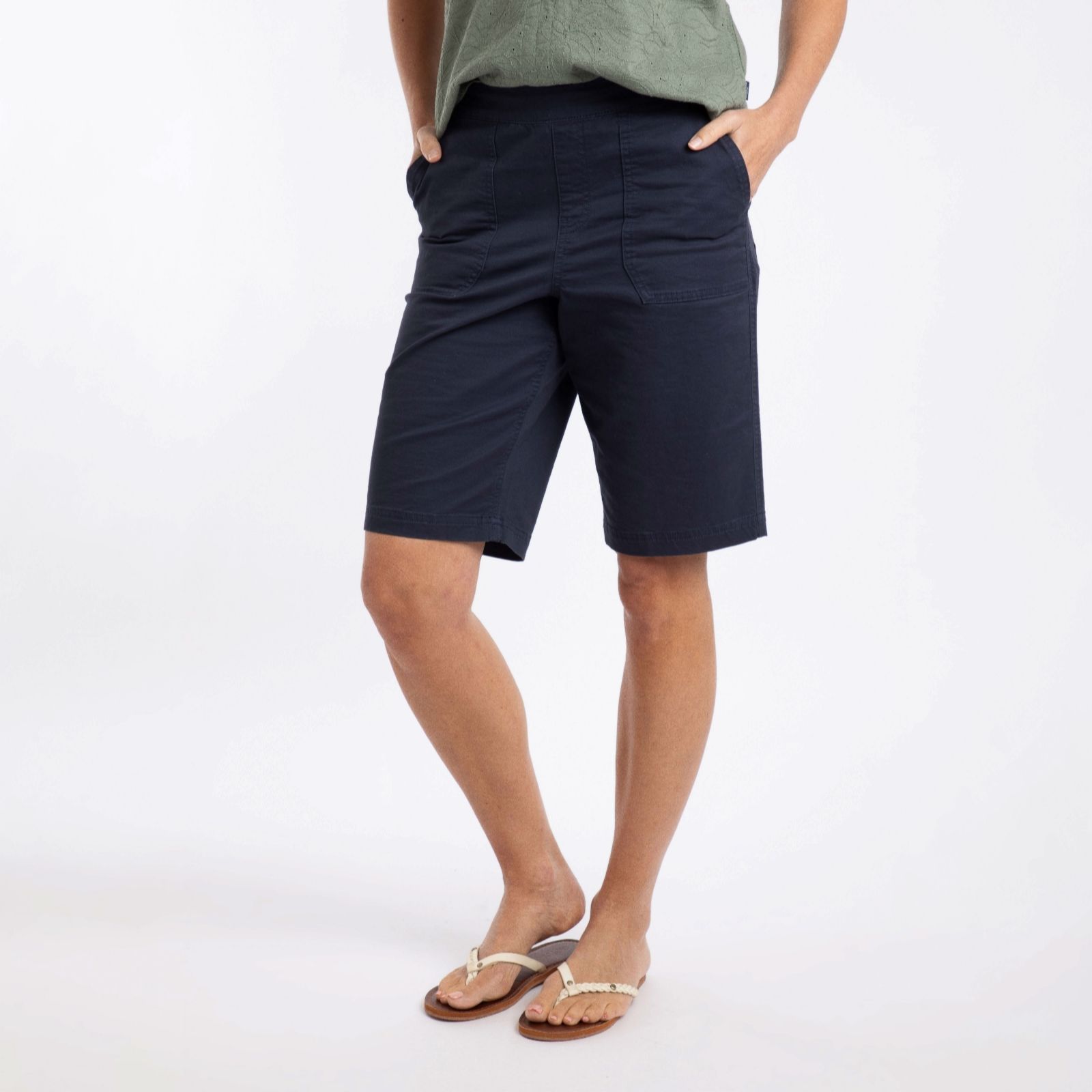 Weird Fish Blue Kinnie Summer Shorts