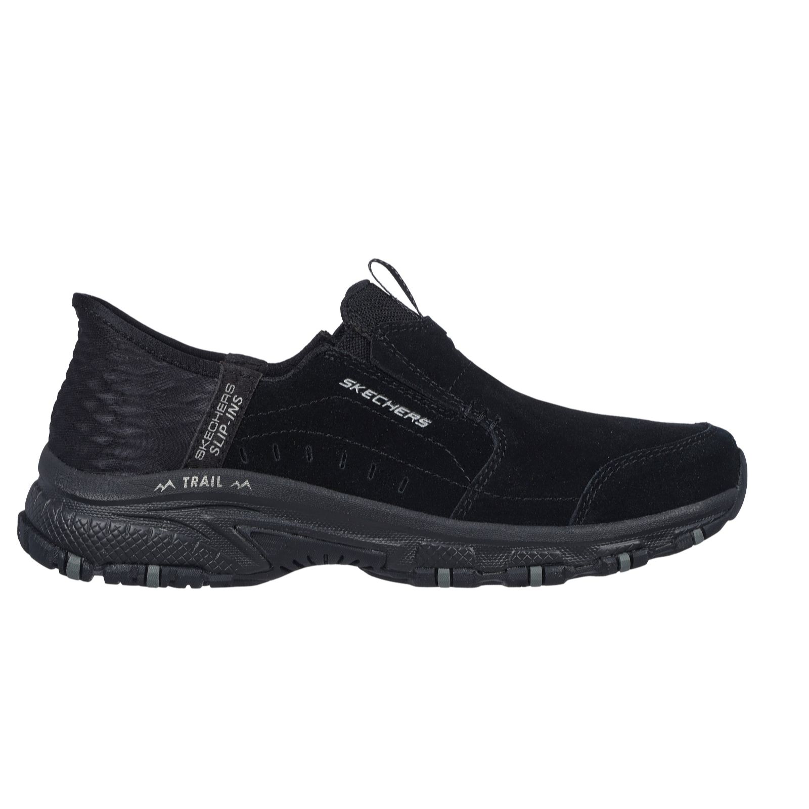 Skechers Black Hillcrest Sunapee Slip-Ins Shoe
