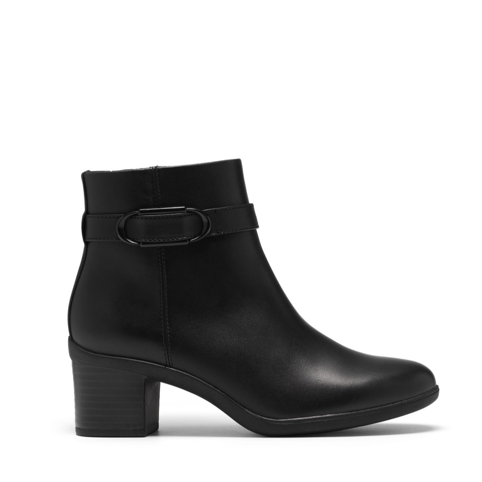 Clarks Women's Shaya Style Black Waterproof Ankle Boots | Size: 8/Standard Fit