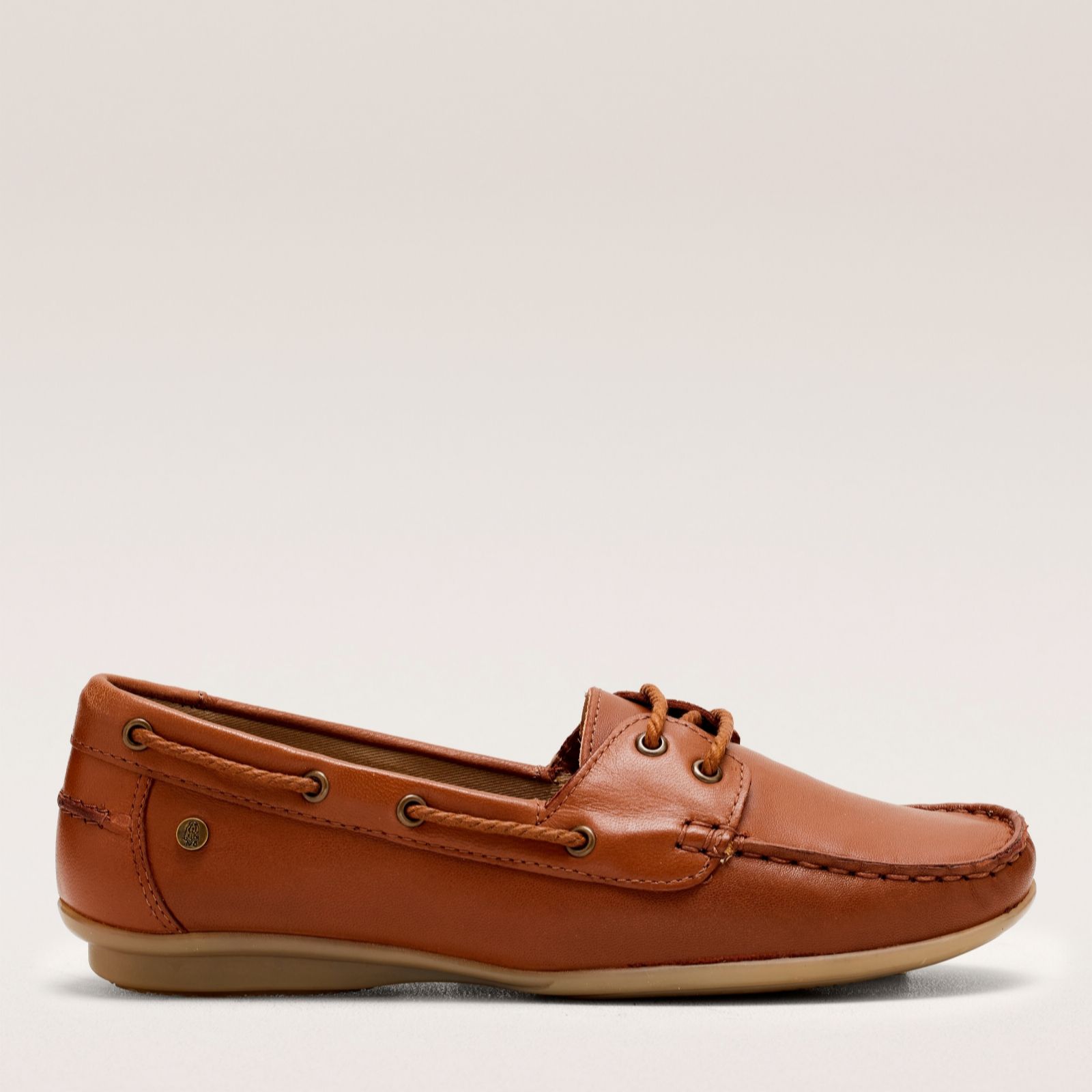 Hush Puppies Women's Blue Irene Boat Shoe