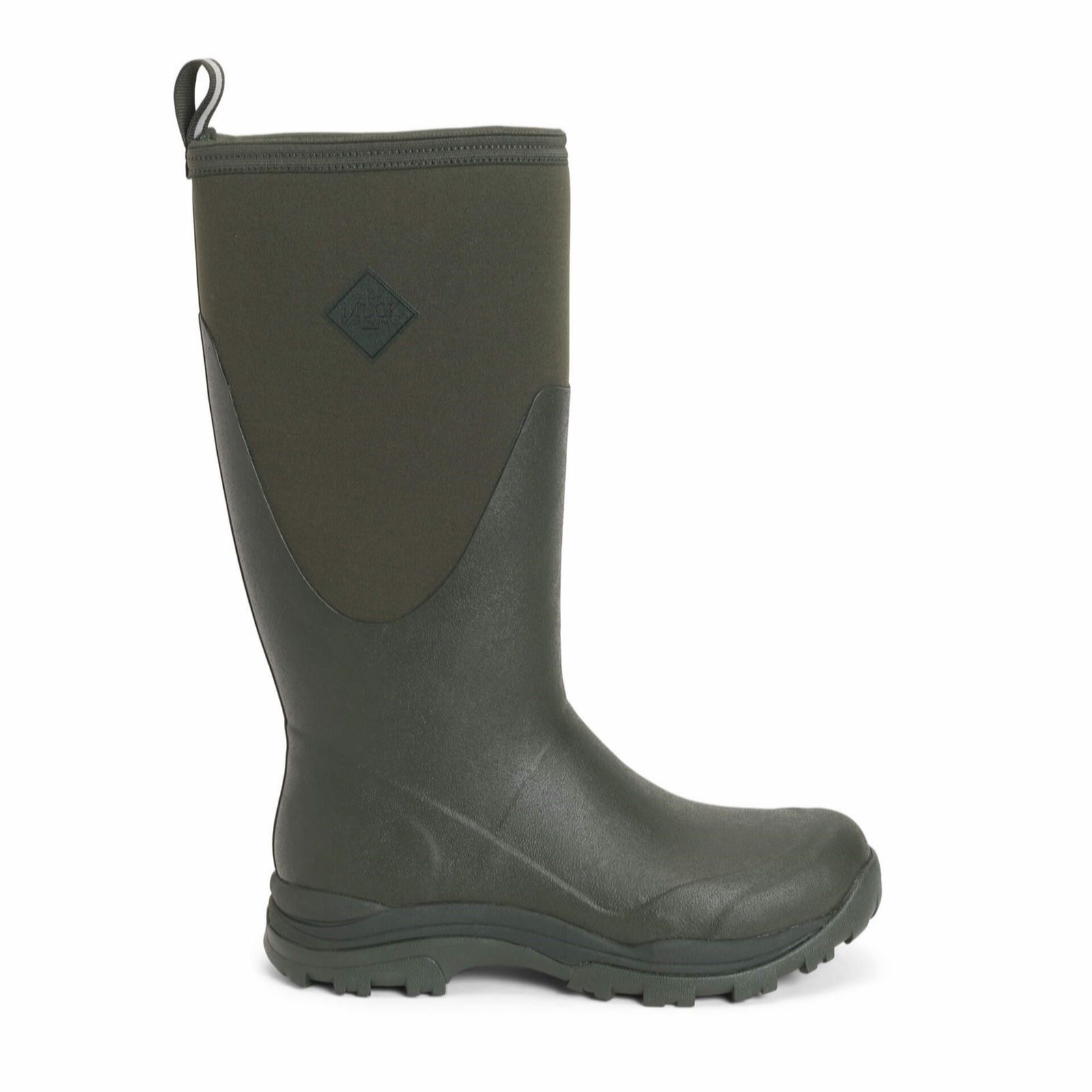 Muck Boots Men 'Outpost' Wellington Boots in Dark Green | Size: 12