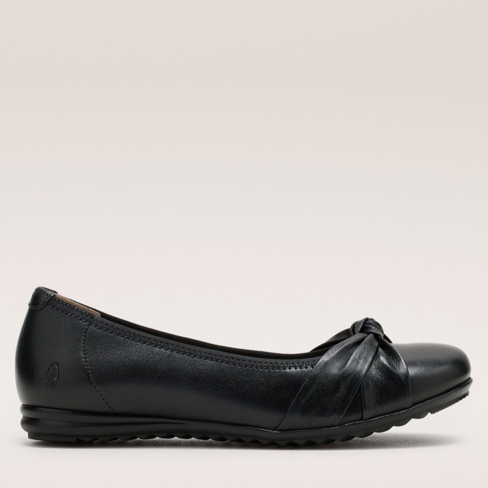 Hush Puppies Women's Black Lilith Knot Ballerina