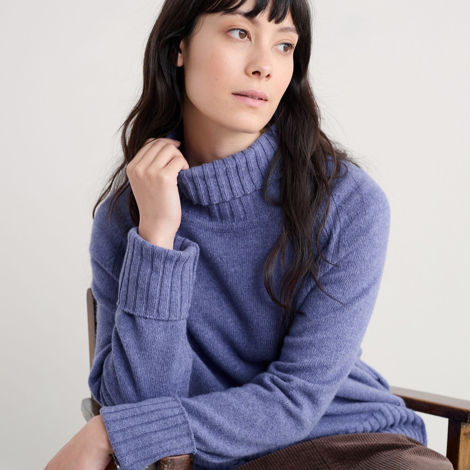 Seasalt Cornwall Bilberry Basset Cove Jumper