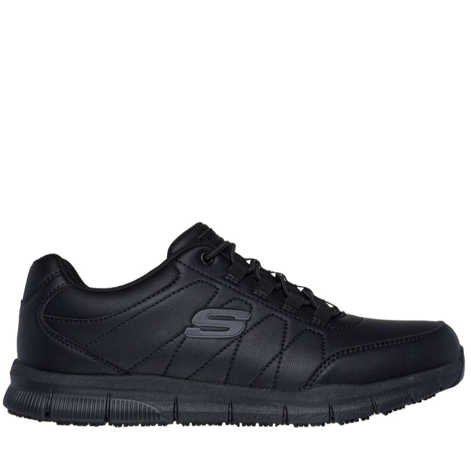 Skechers Work Nampa Osil Black O1 Non-Safety Shoes 12