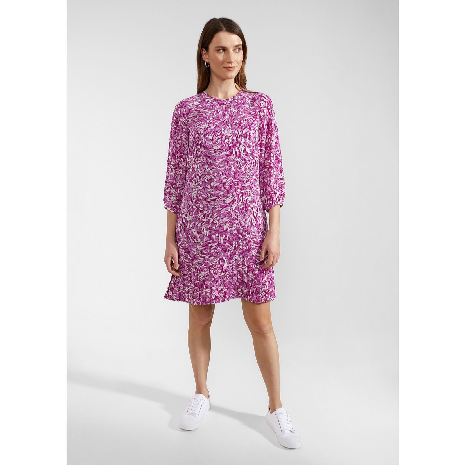 Hobbs London Abstract Printed Dress