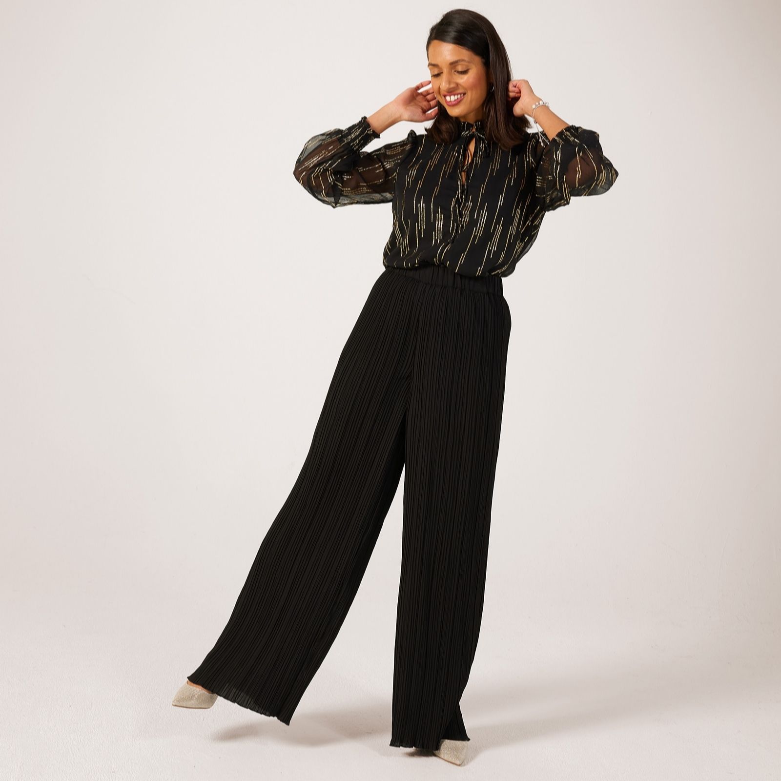 YAS Philina Ruffle Detail Trouser