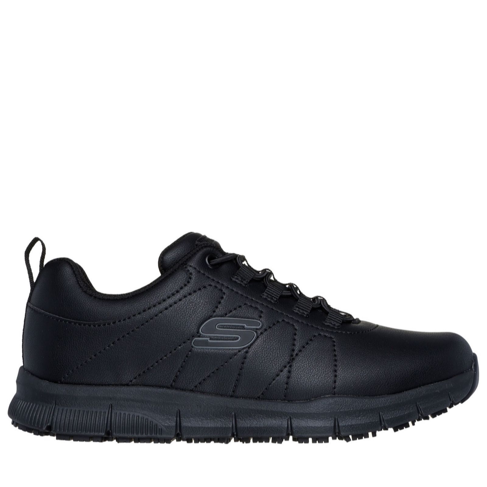 Skechers Nampa Beja Women’s Black Non-Safety Shoes 8