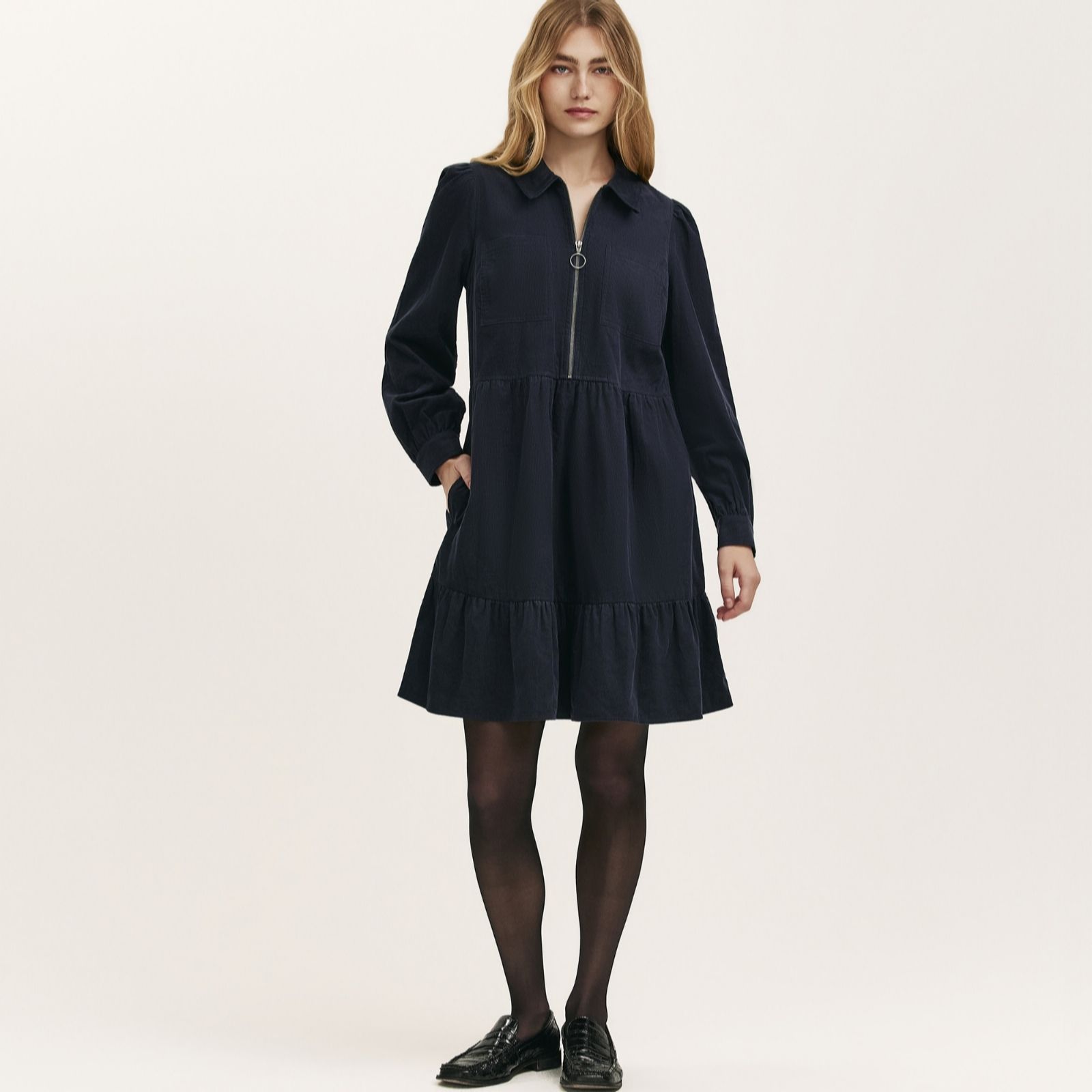 Finery London Erin Corduroy Dress women's