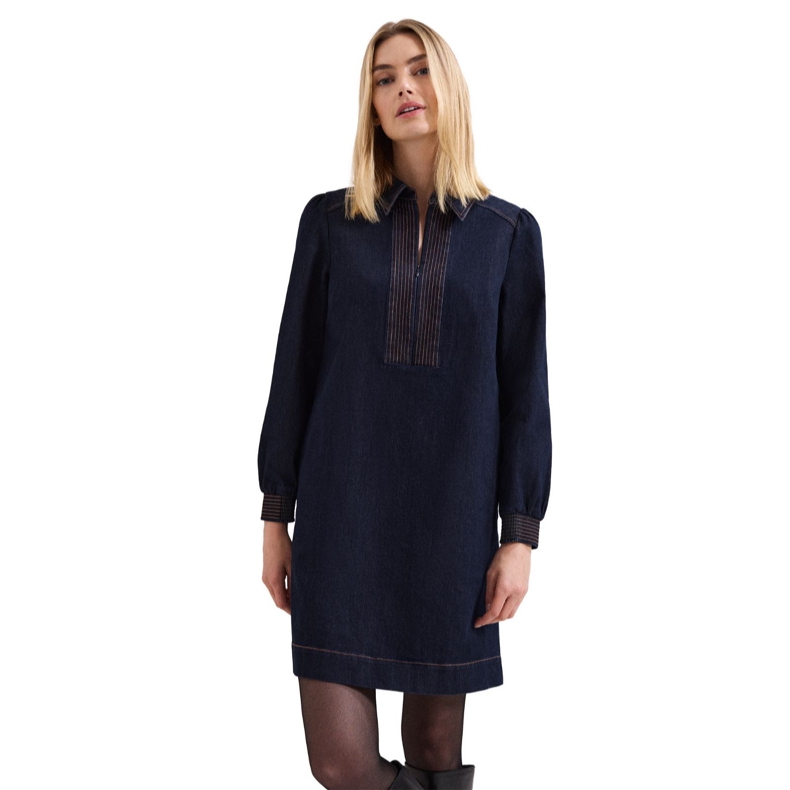 Phase Eight Denim Gabi Tunic Dress