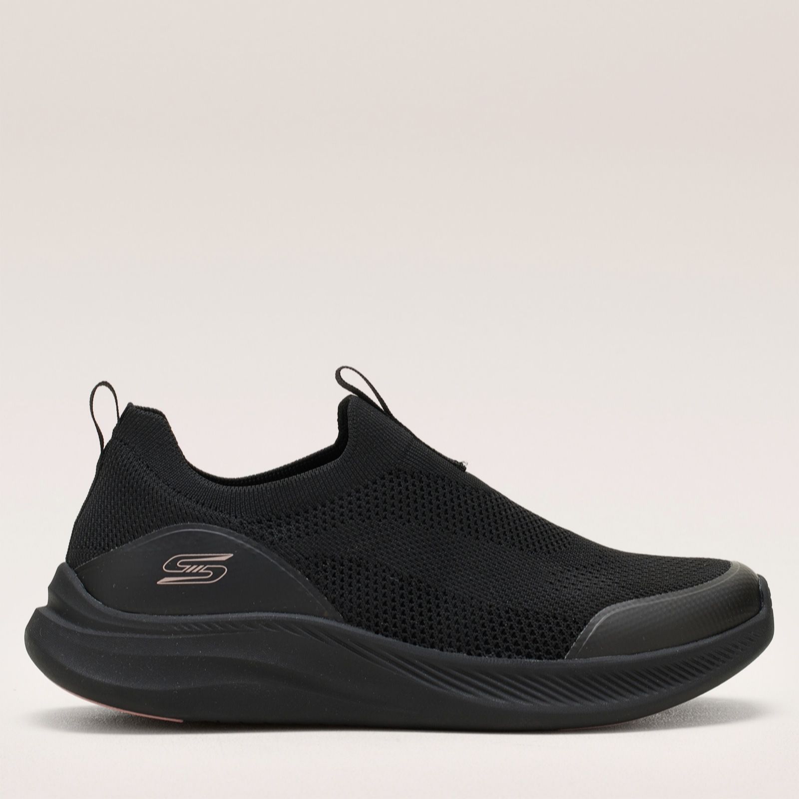 Skechers Black Bobs Moda Flex Chill Dawn Trainer