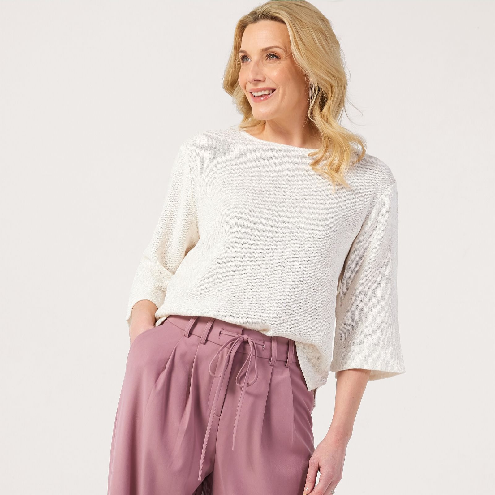 Masai Copenhagen Blue Darmi Boucle Top