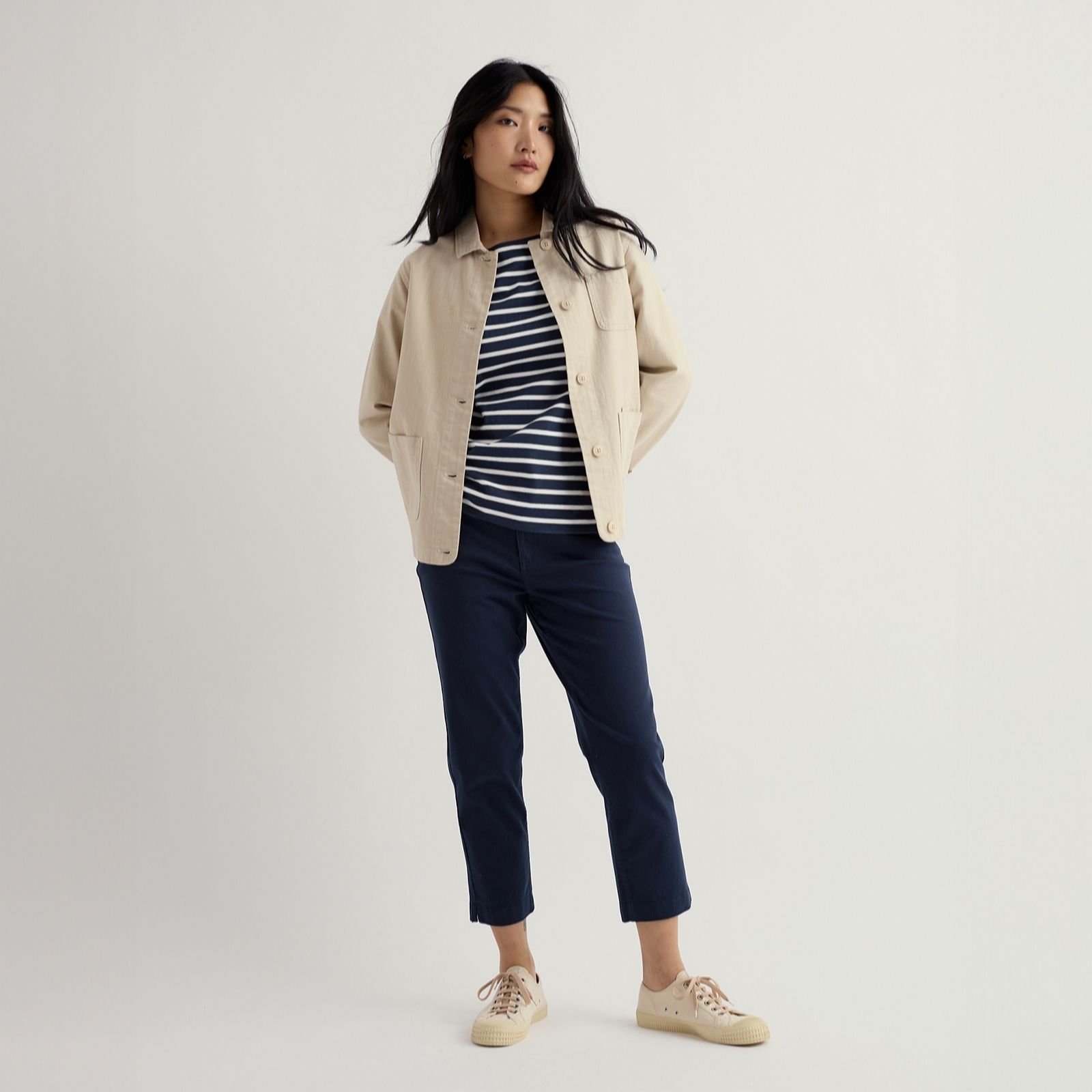Seasalt Cornwall Maritime Albert Quay Crop Trouser