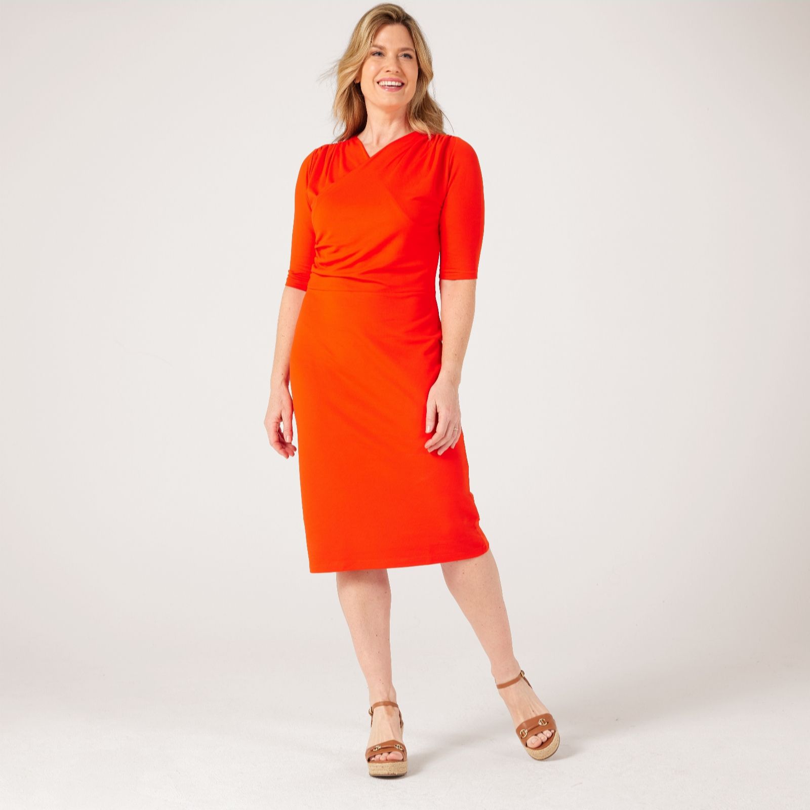 Masai Copenhagen Black Manenne Jersey Wrap Dress