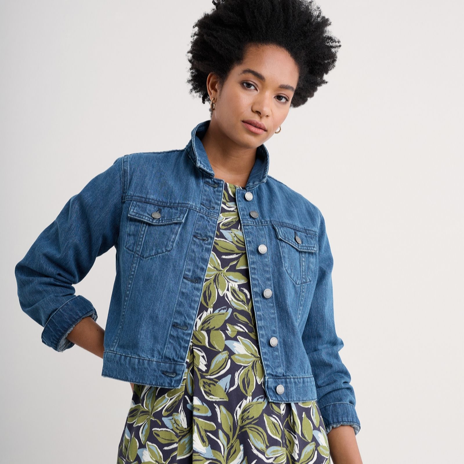 Seasalt Cornwall Women's Mid Wash Levan Well Jacket