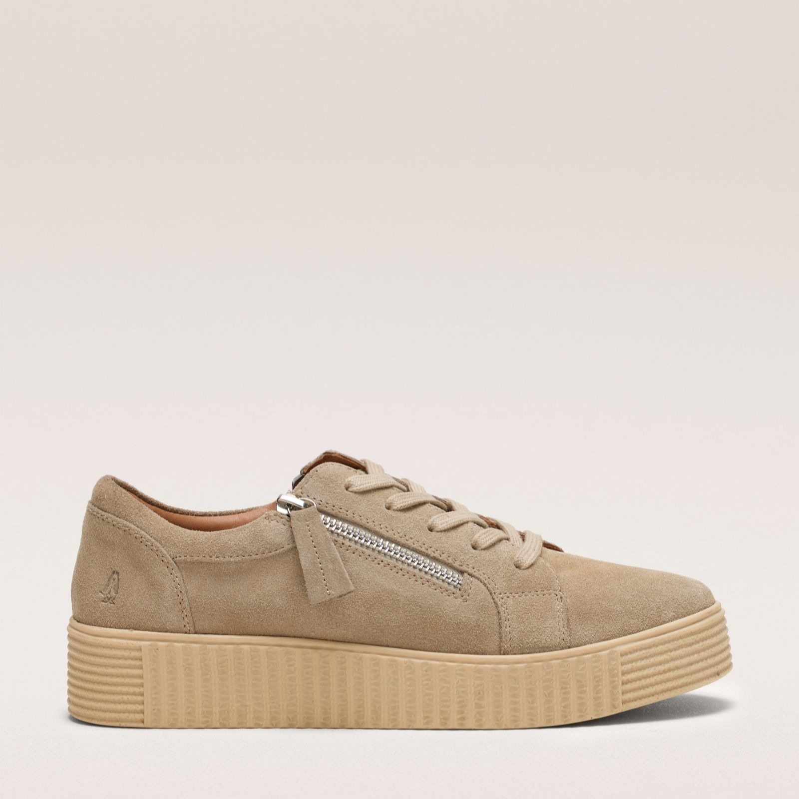 Hush Puppies Women's Black Tara Suede Trainers - Image 2