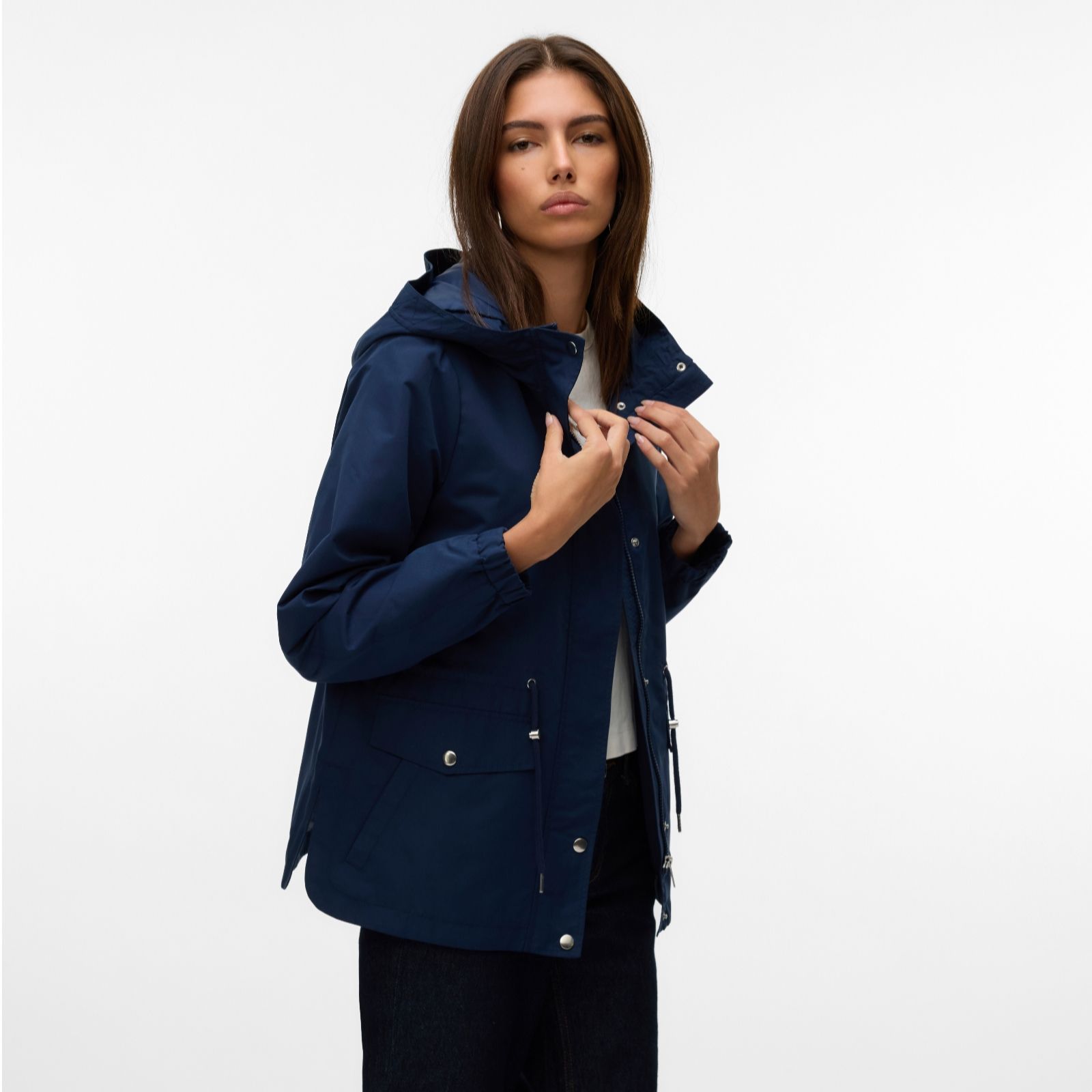 Vero Moda Navy Parka Jacket