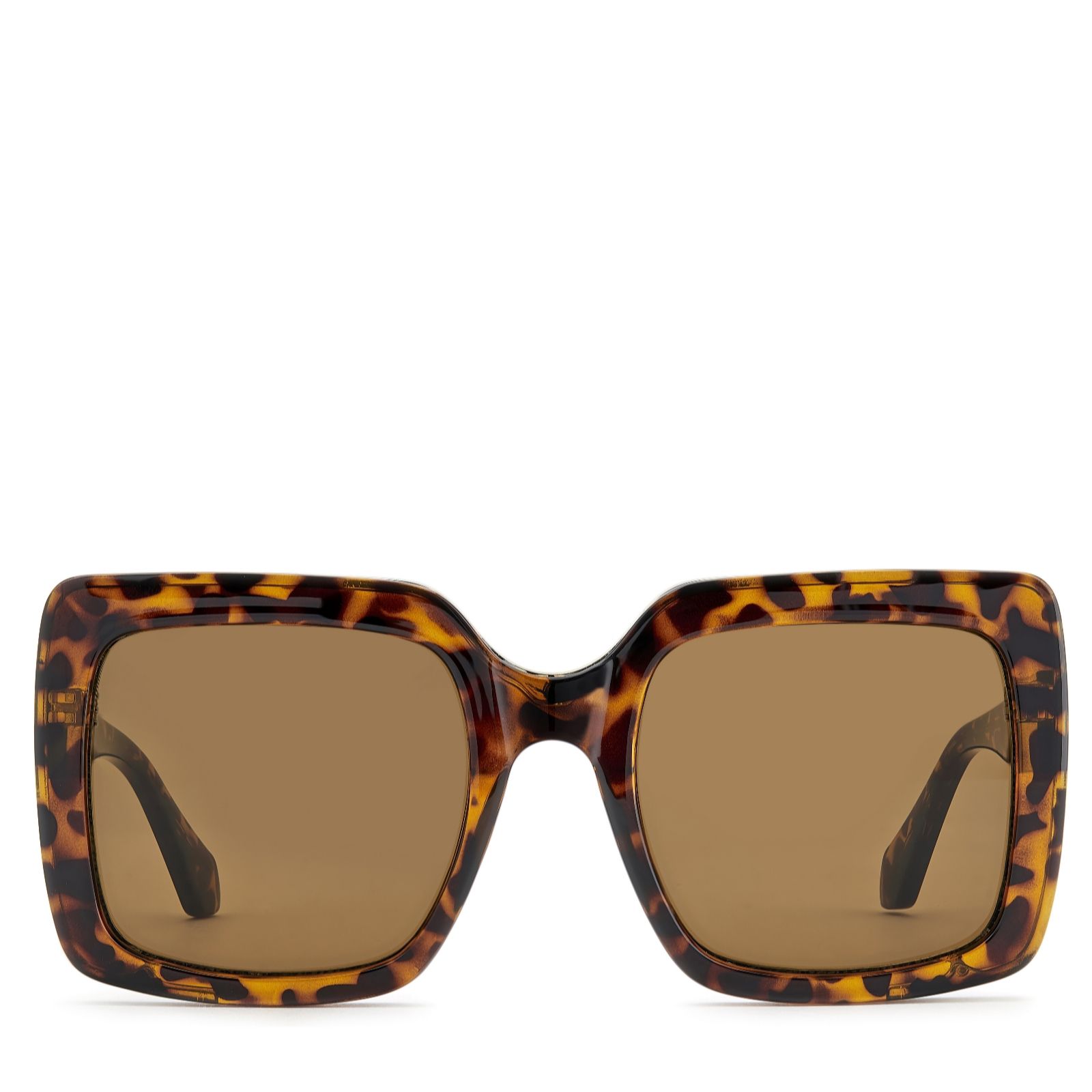 Prive Revaux Black Oversized Square Sunglasses