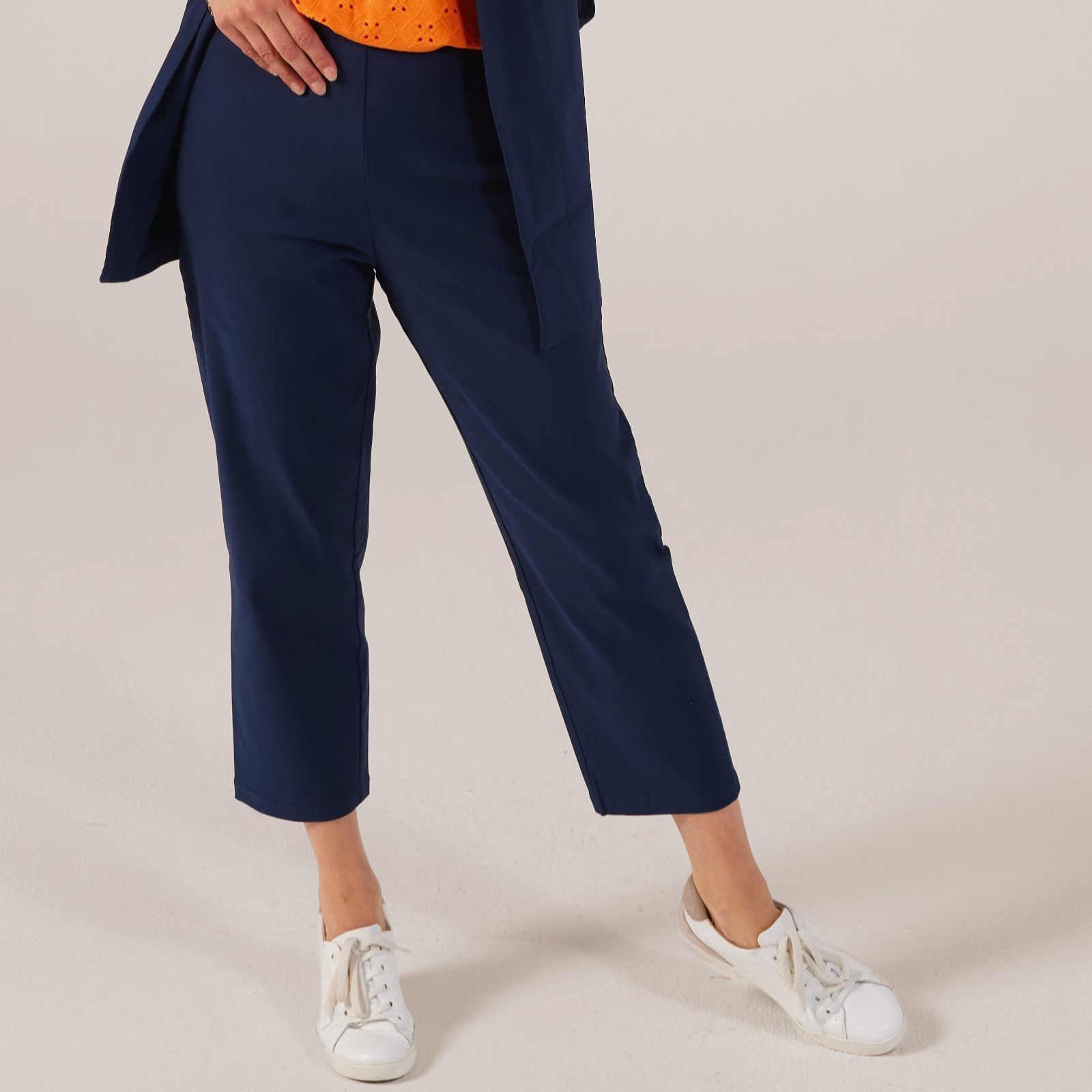 Kim & Co Soft Millennium Narrow Leg Ankle Trousers Petite