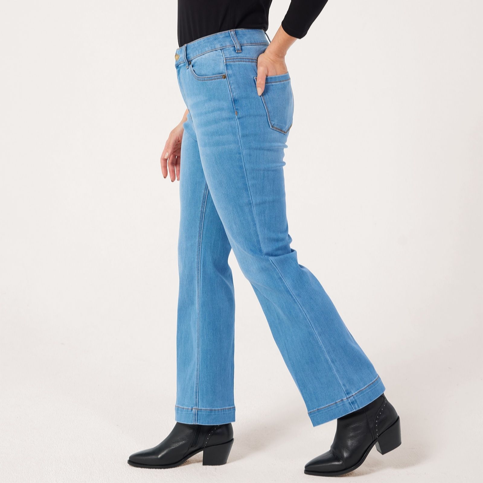 Dannii Minogue Deep Hem Bootcut Jean Standard