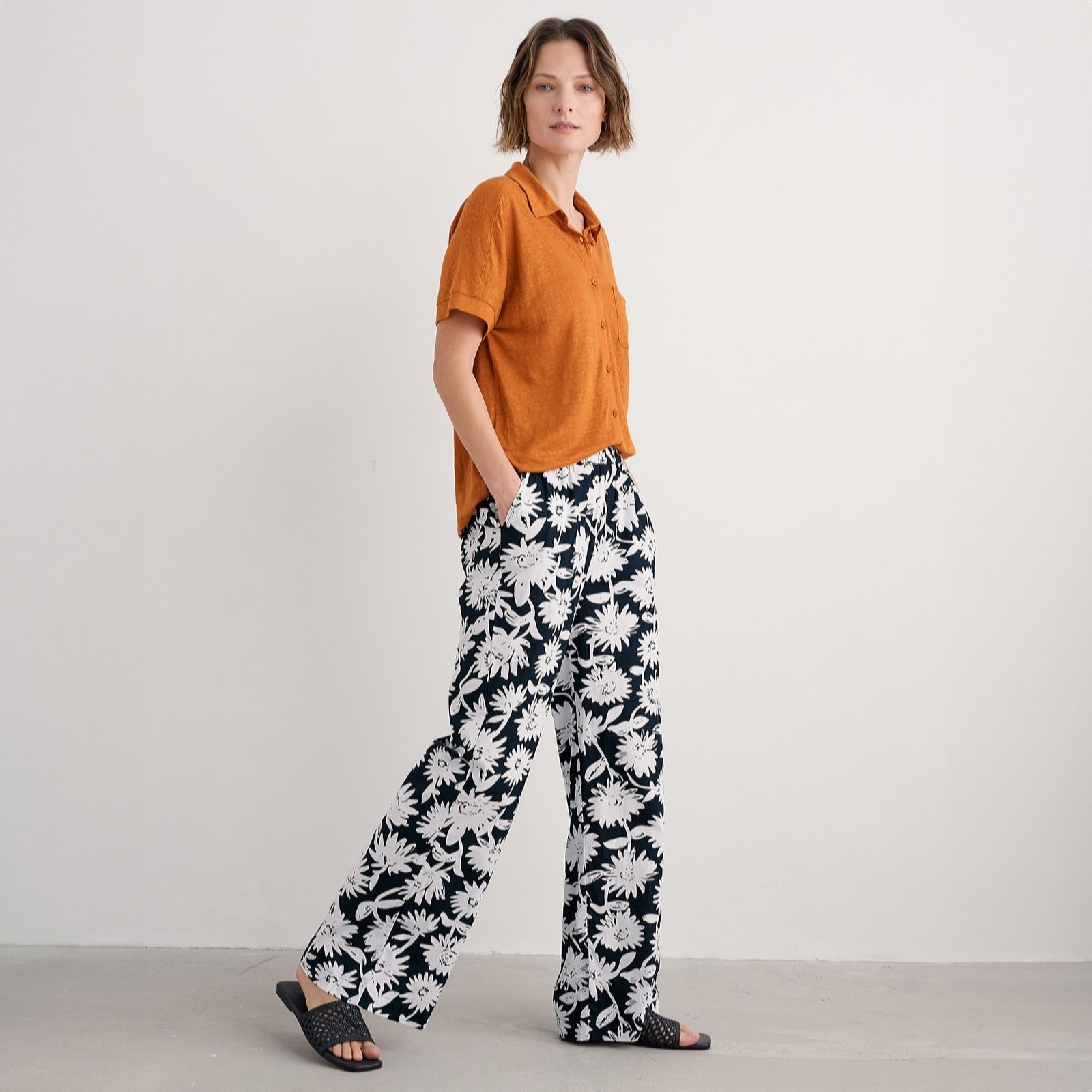 Seasalt Cornwall Ink Poolfield Trouser