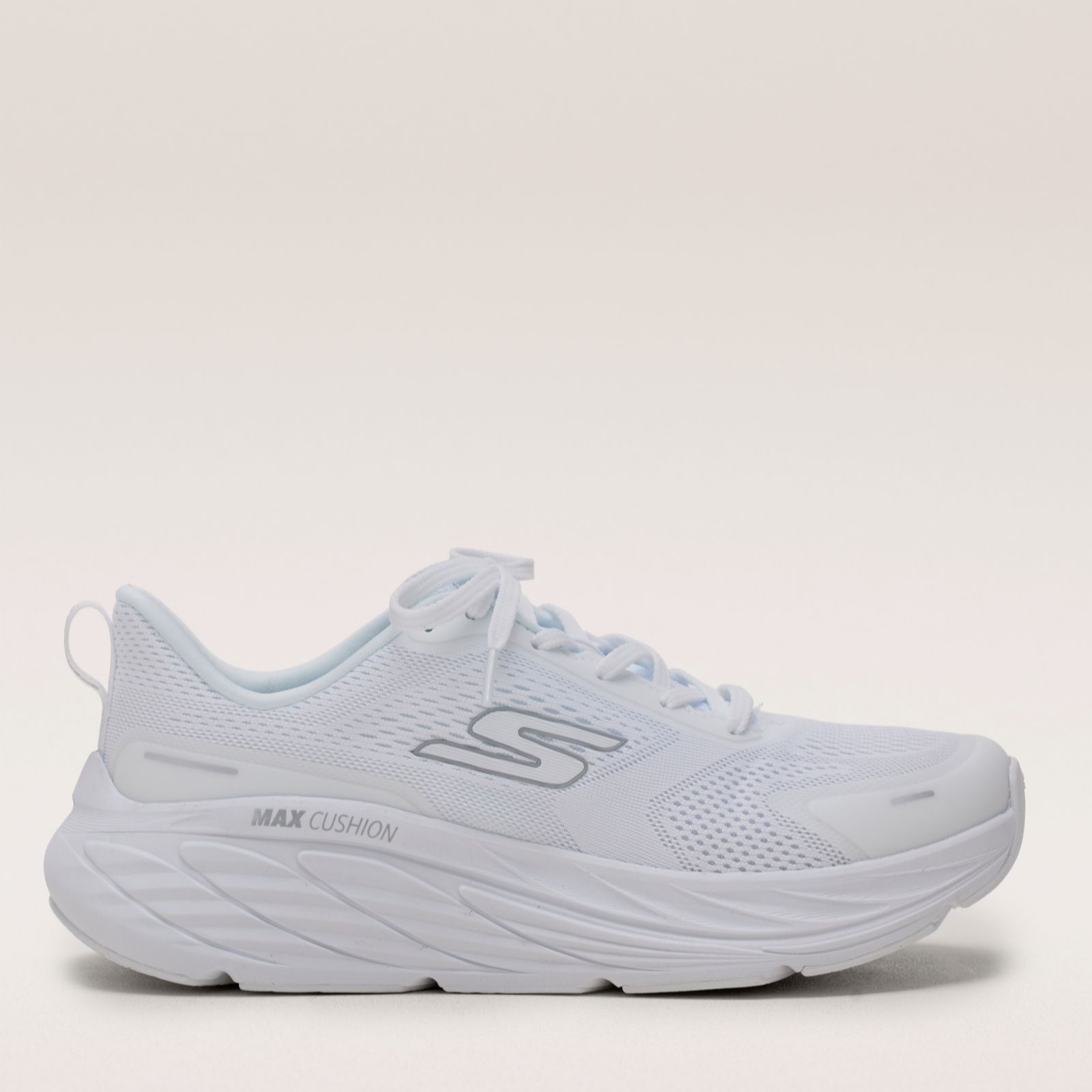 Skechers Women's Light Blue Max Cushioning Elite 3 Lace-Upper Trainers