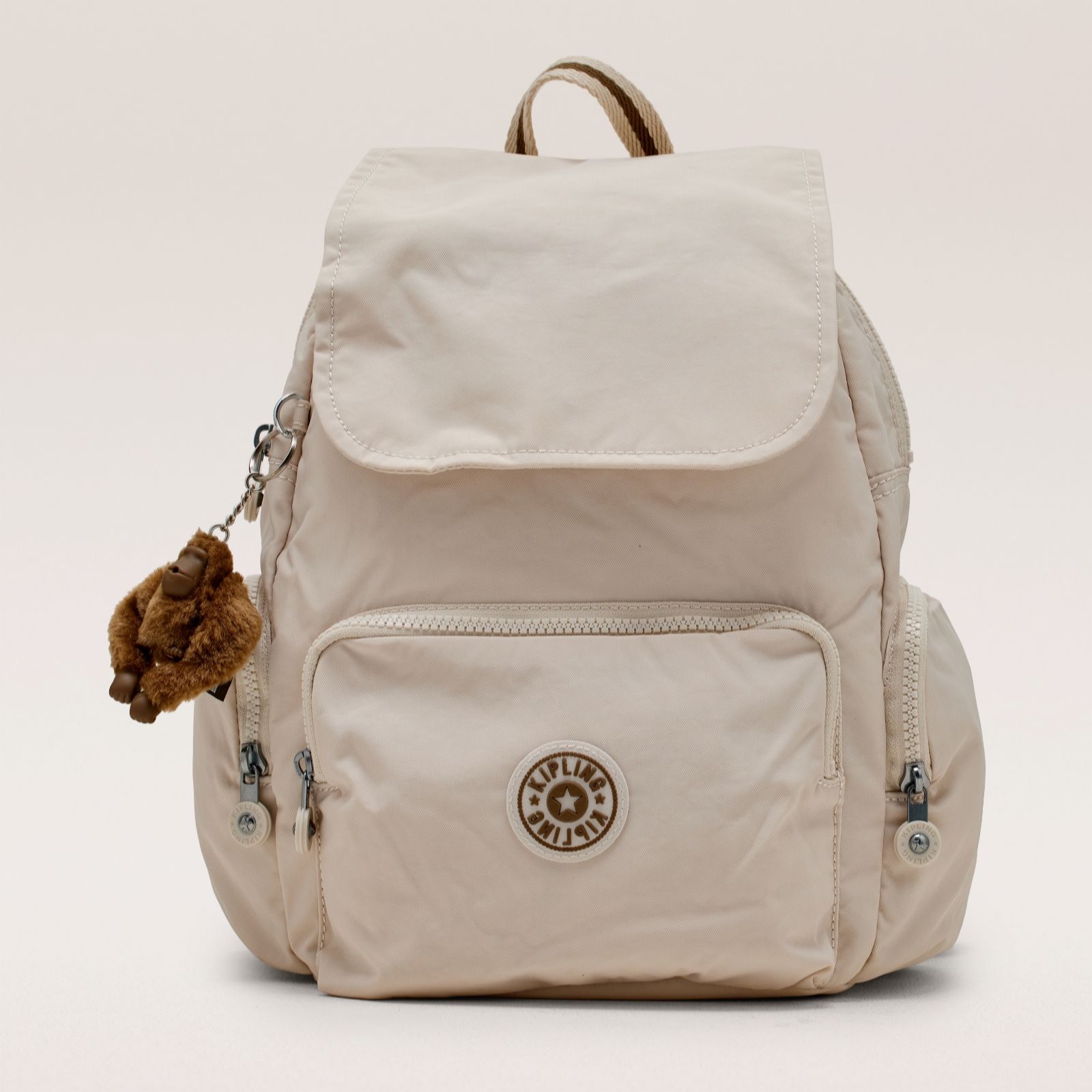 Kipling Blue On Wire City Zip S Backpack