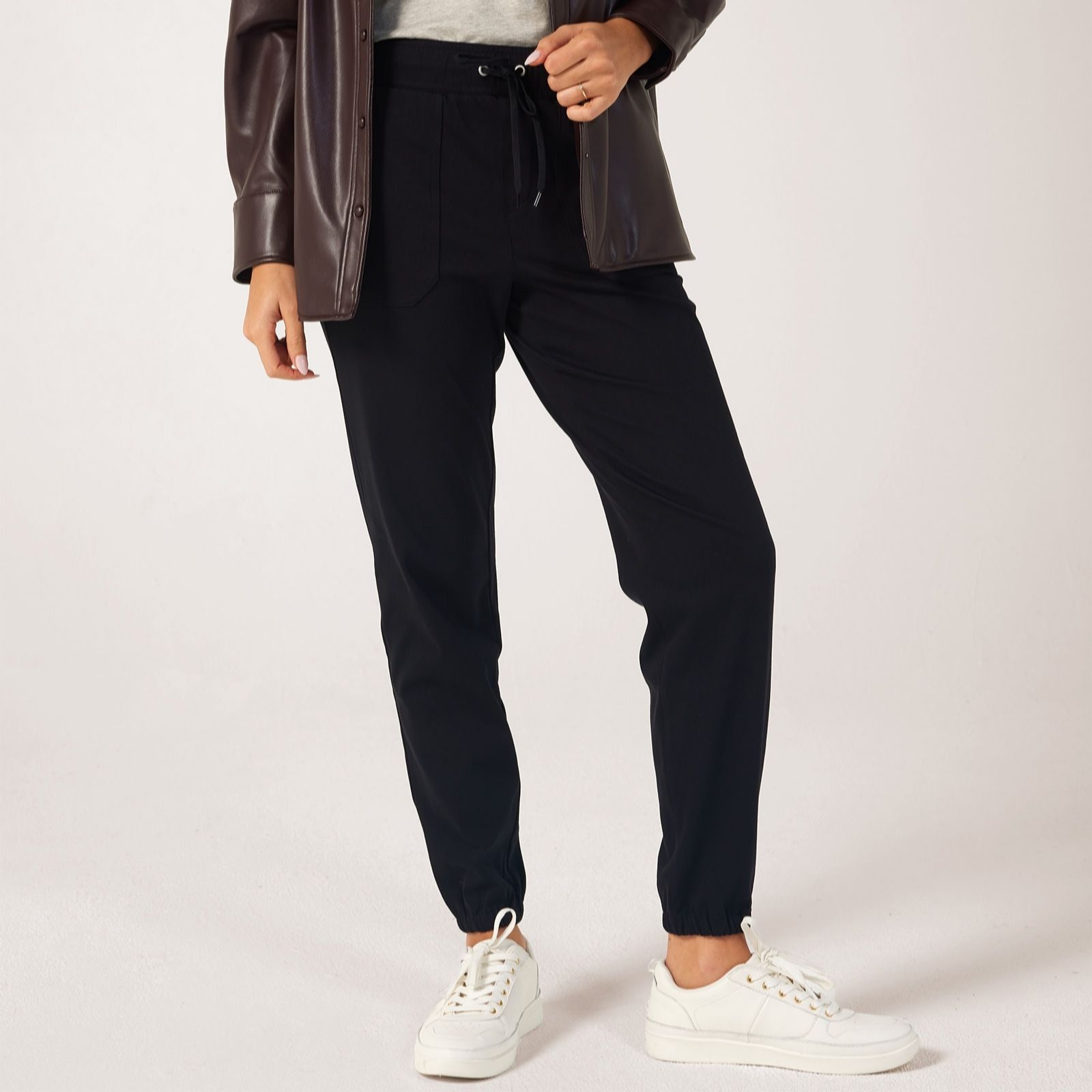 Denim & Co. Straight Leg Cargo Jogger