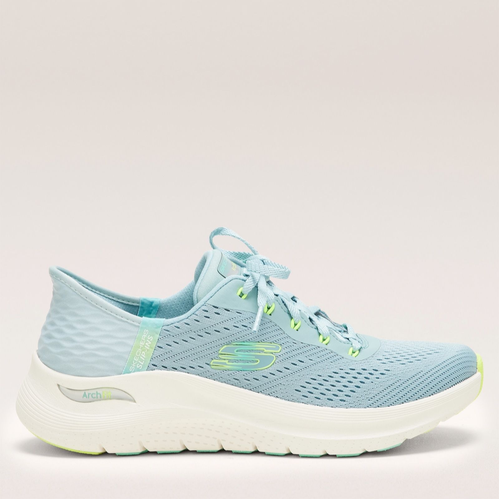 Skechers Black Arch Fit 2.0 Easy Chic Slip-Ins Trainers