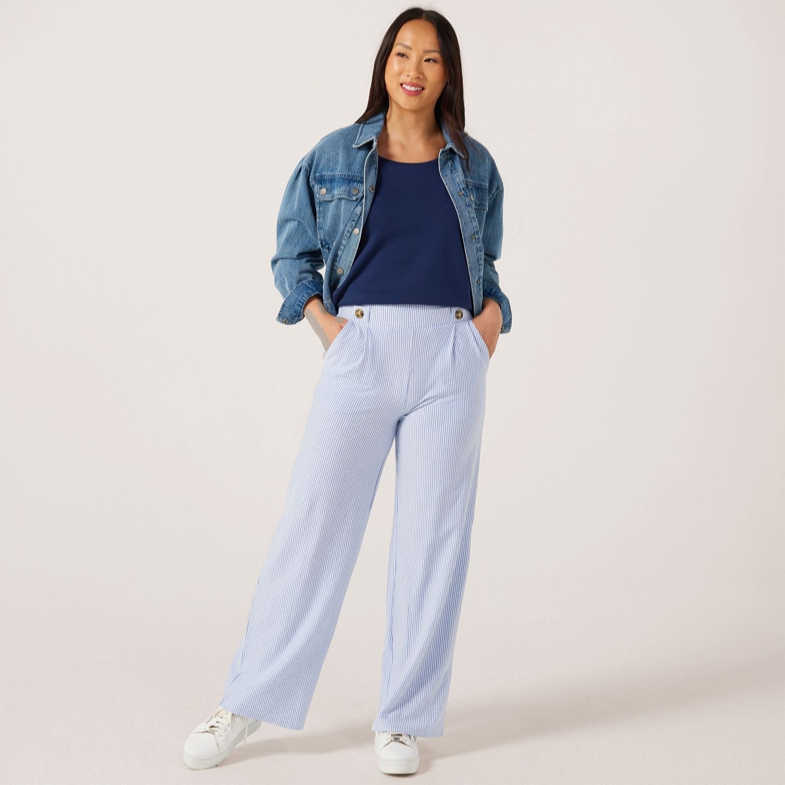JDY Nelli Button Front Trouser