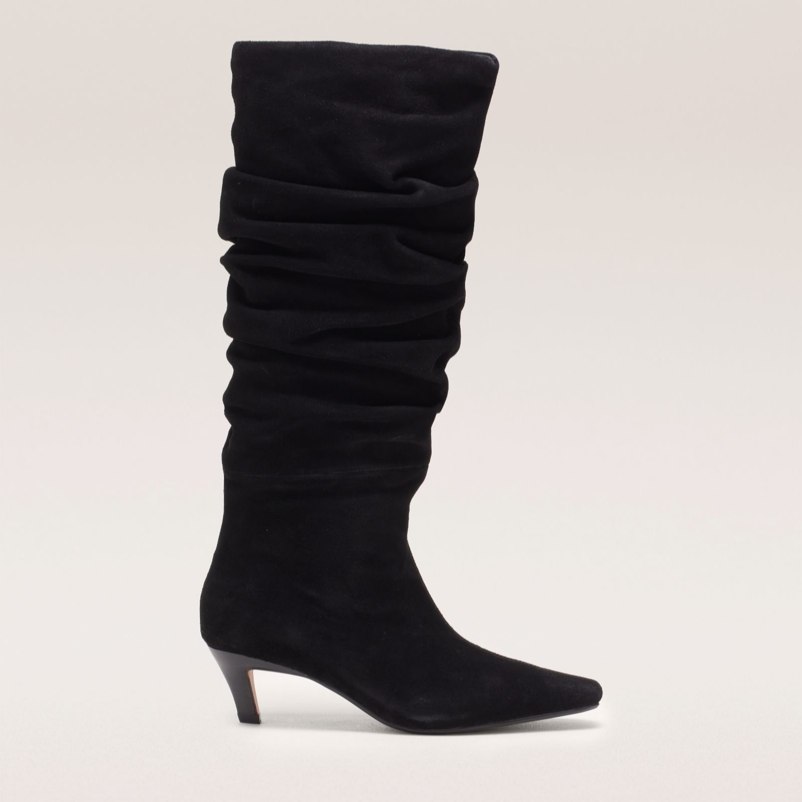 Dune London Women's 'Saunders' Suede Knee High Boots in Brown | Size: 8