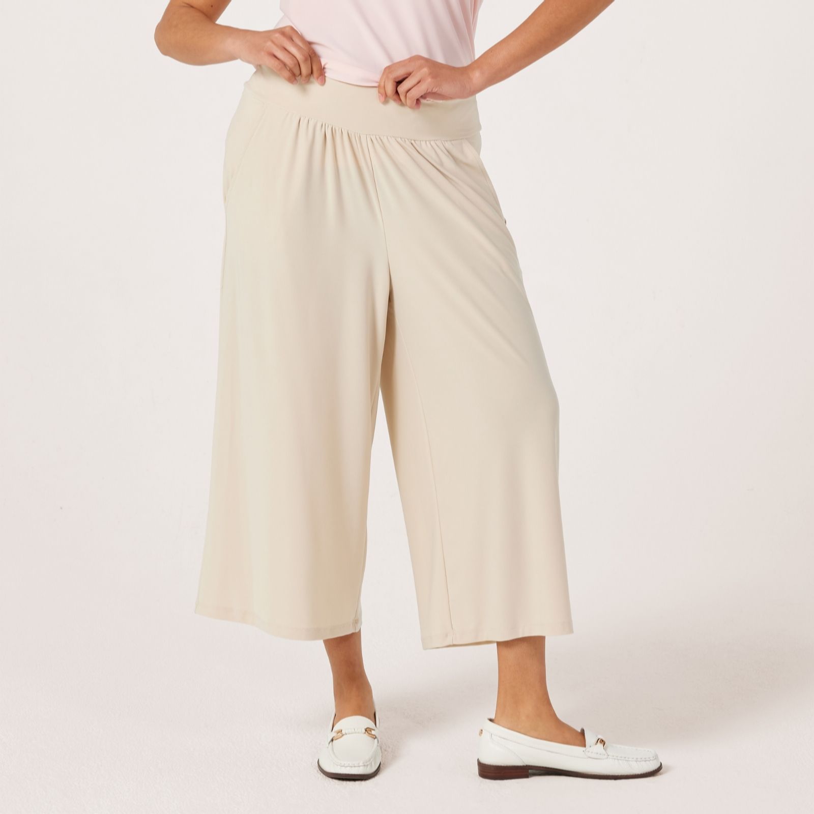 Kim & Co Black Deluxe Brazil Jersey Gaucho Standard Trousers