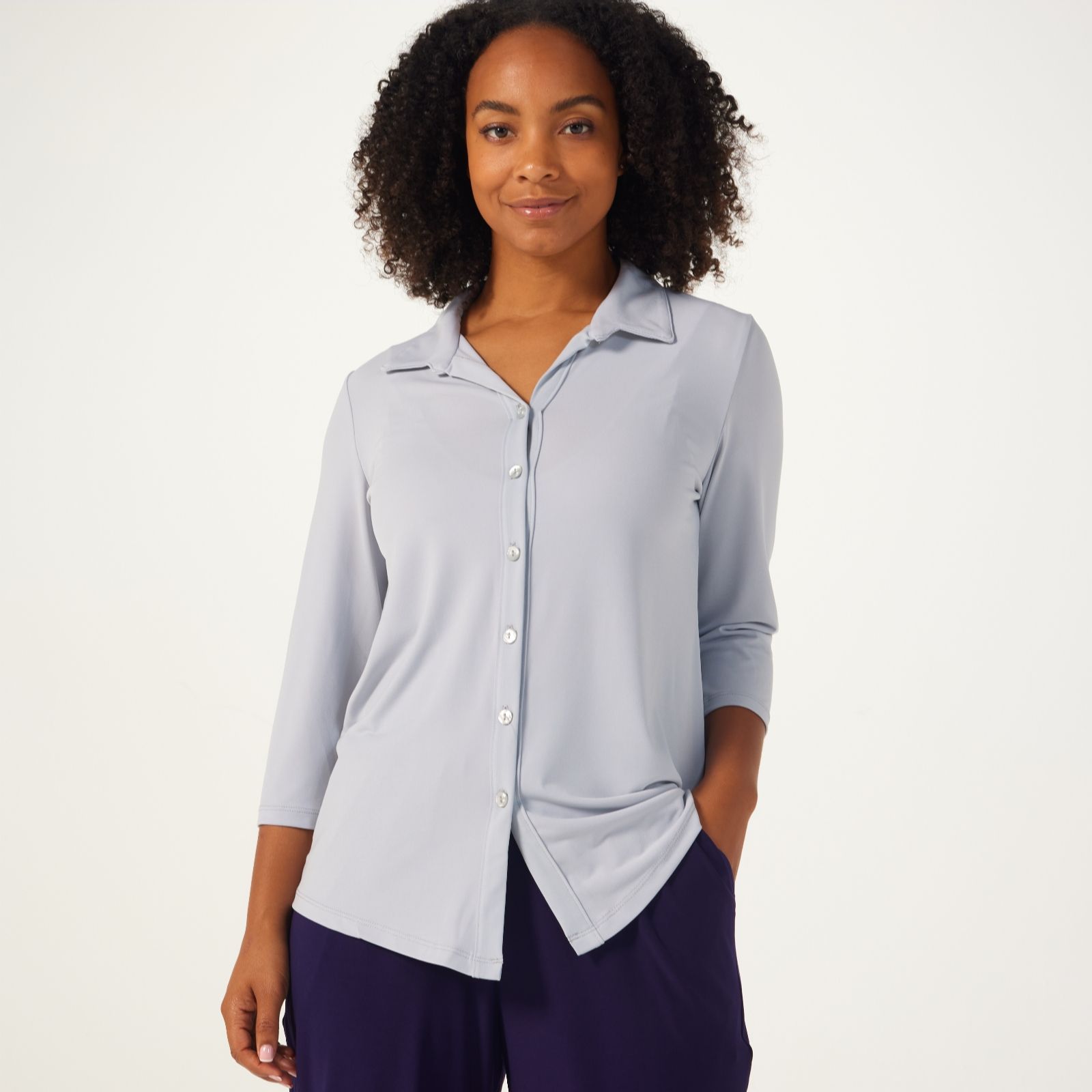 Kim & Co Brazil Jersey 3/4 Sleeve Shirt