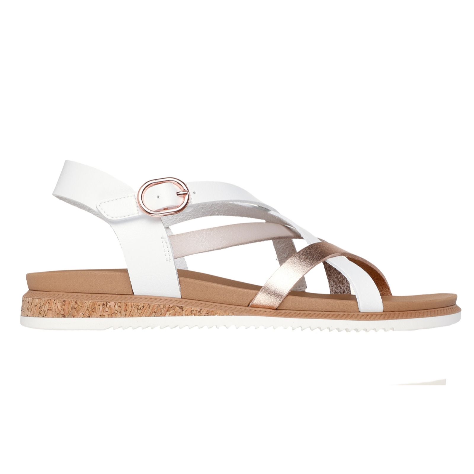 Skechers Chestnut Desert Kiss Low Peak Rank Sandal