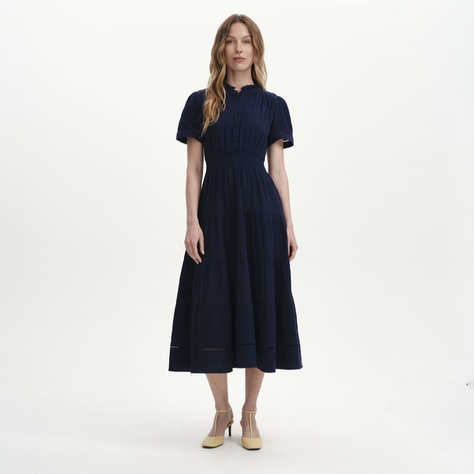 Finery London Cotton Natalia Shirt Style Dress Petite women's